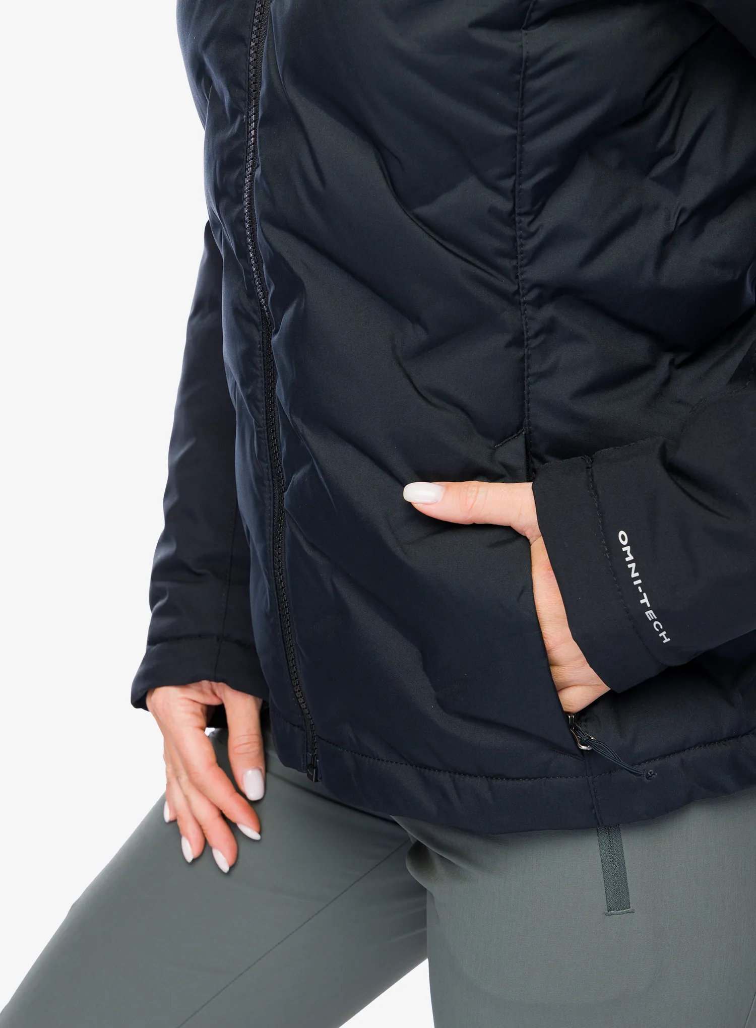 Ženska perjana jakna Columbia Grand Trek III Down Jacket - black