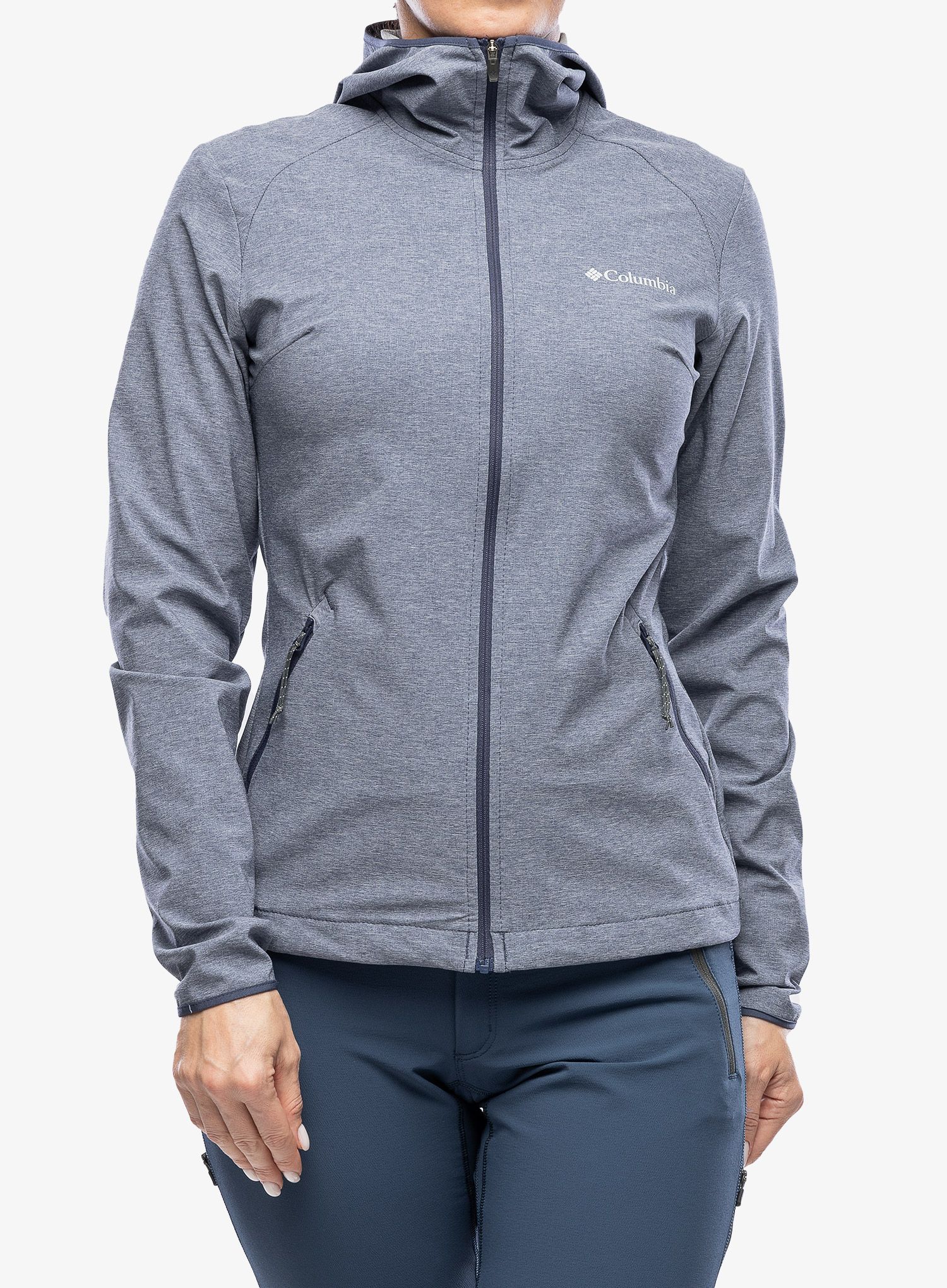 Ženska softshell jakna Columbia Heather Canyon Softshell - nocturnal heather