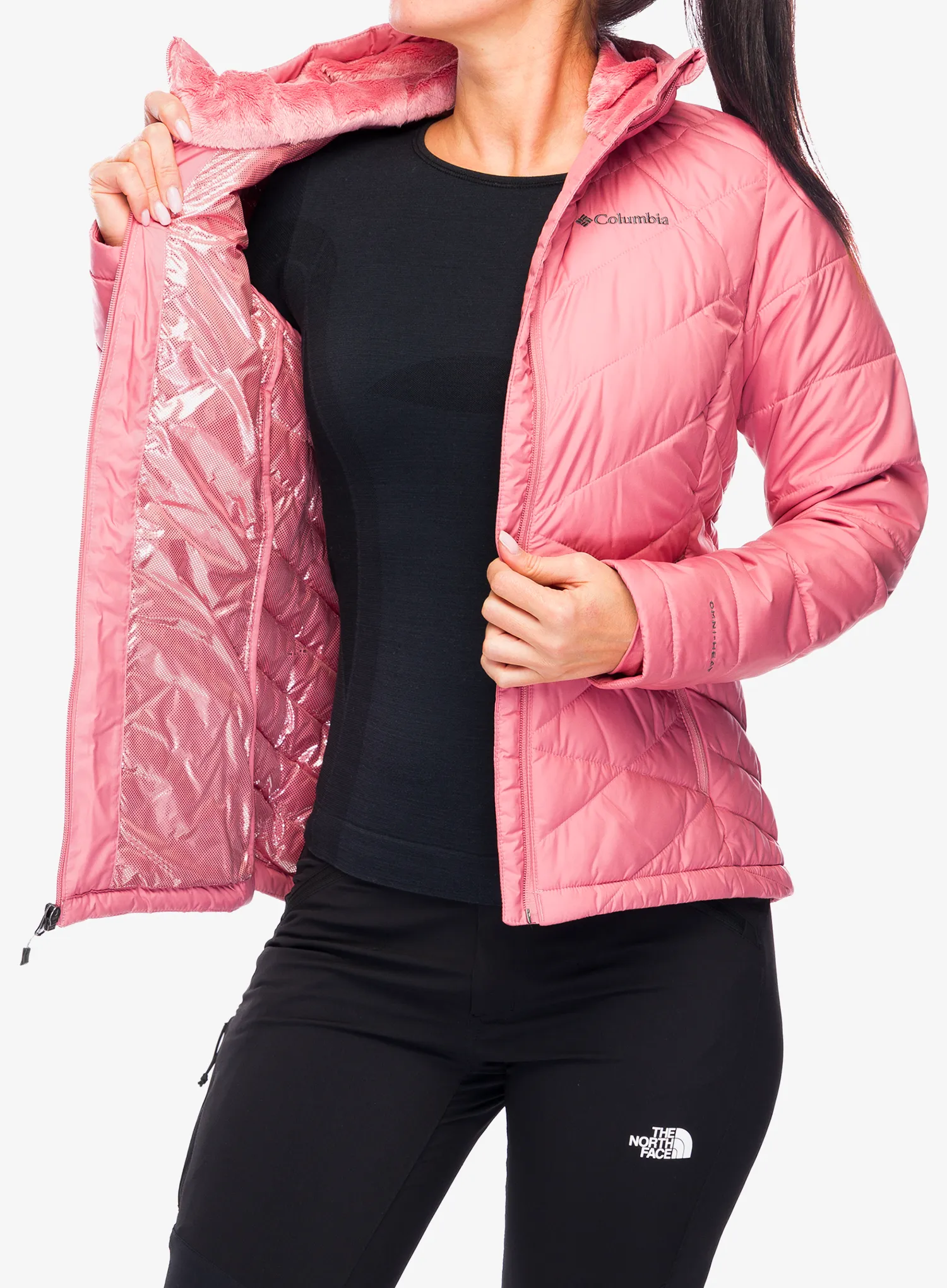 Jakna s postavom ženska Columbia Heavenly Hooded Jacket