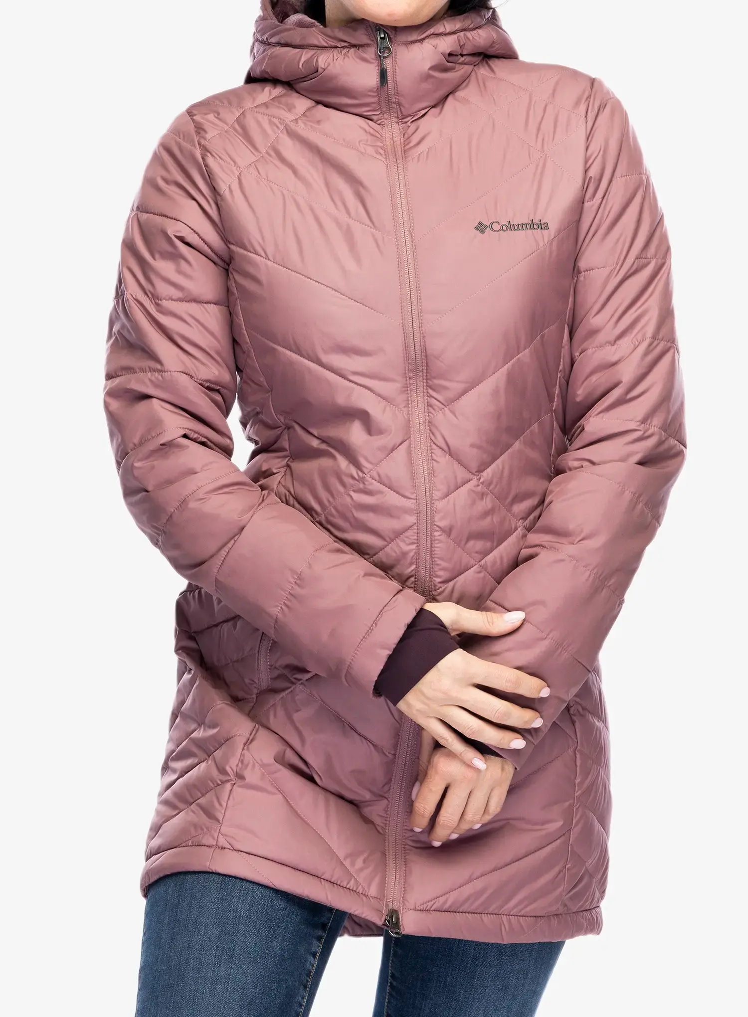 Ženski kaput Columbia Heavenly Long Hooded Jacket - fig