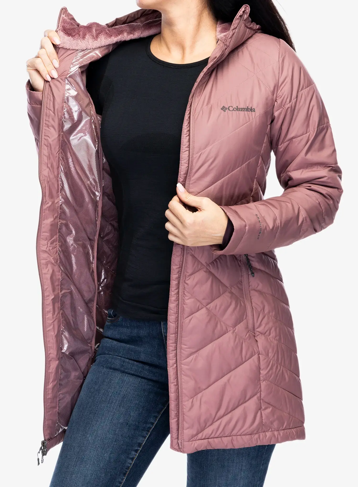 Ženski kaput Columbia Heavenly Long Hooded Jacket - fig