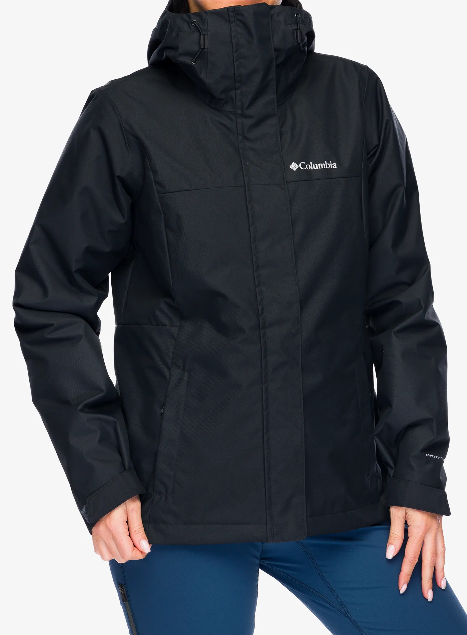 Ženska jakna Columbia Hikebound II Interchange Jacket - black