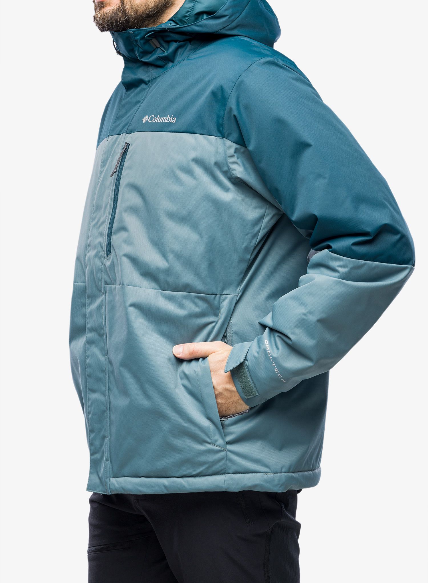 Jakna s postavom Columbia Hikebound Insulated Jacket - metal/night wave
