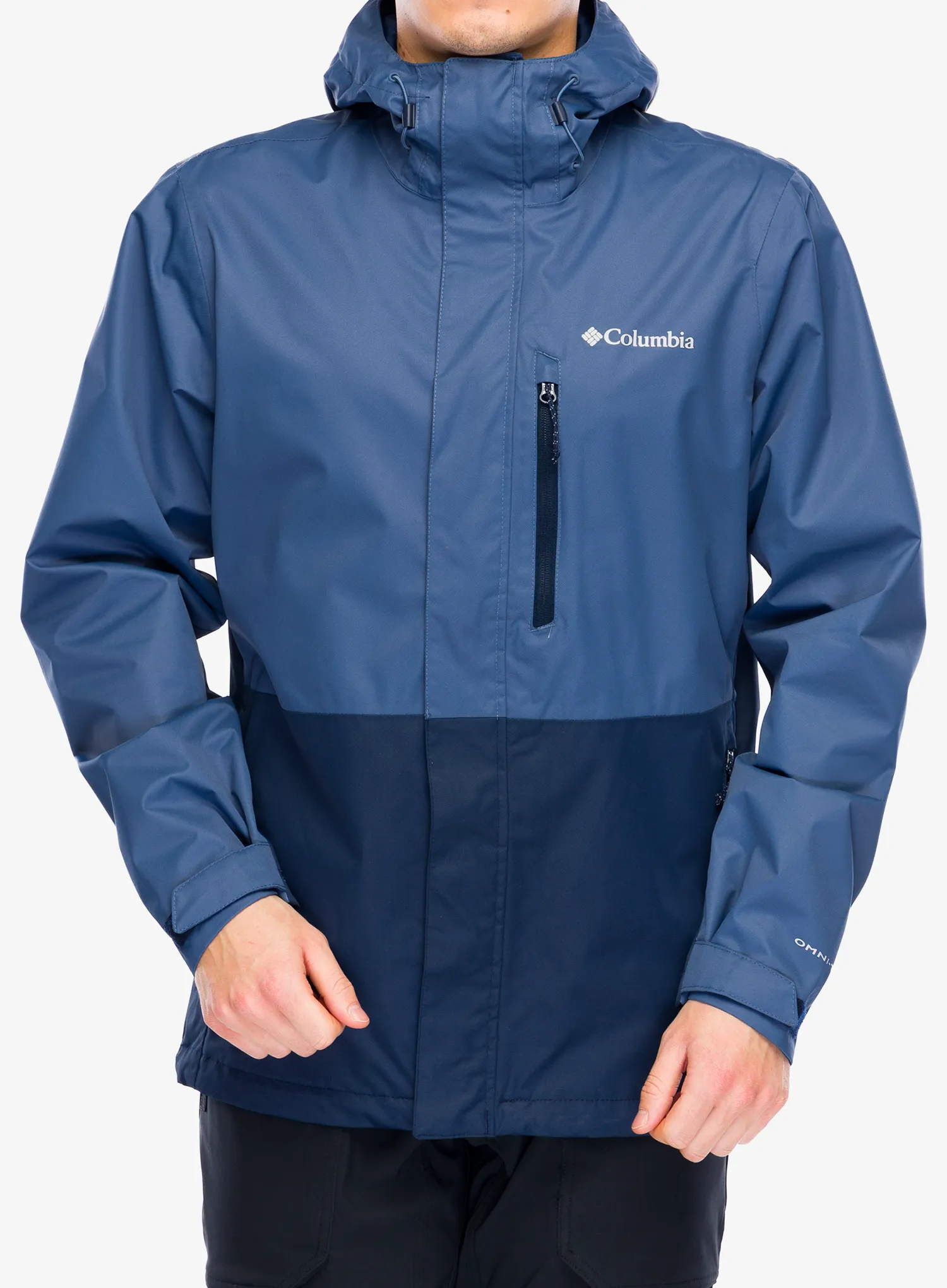 Kišna jakna Columbia Hikebound Jacket - dark mountain/collegiate navy