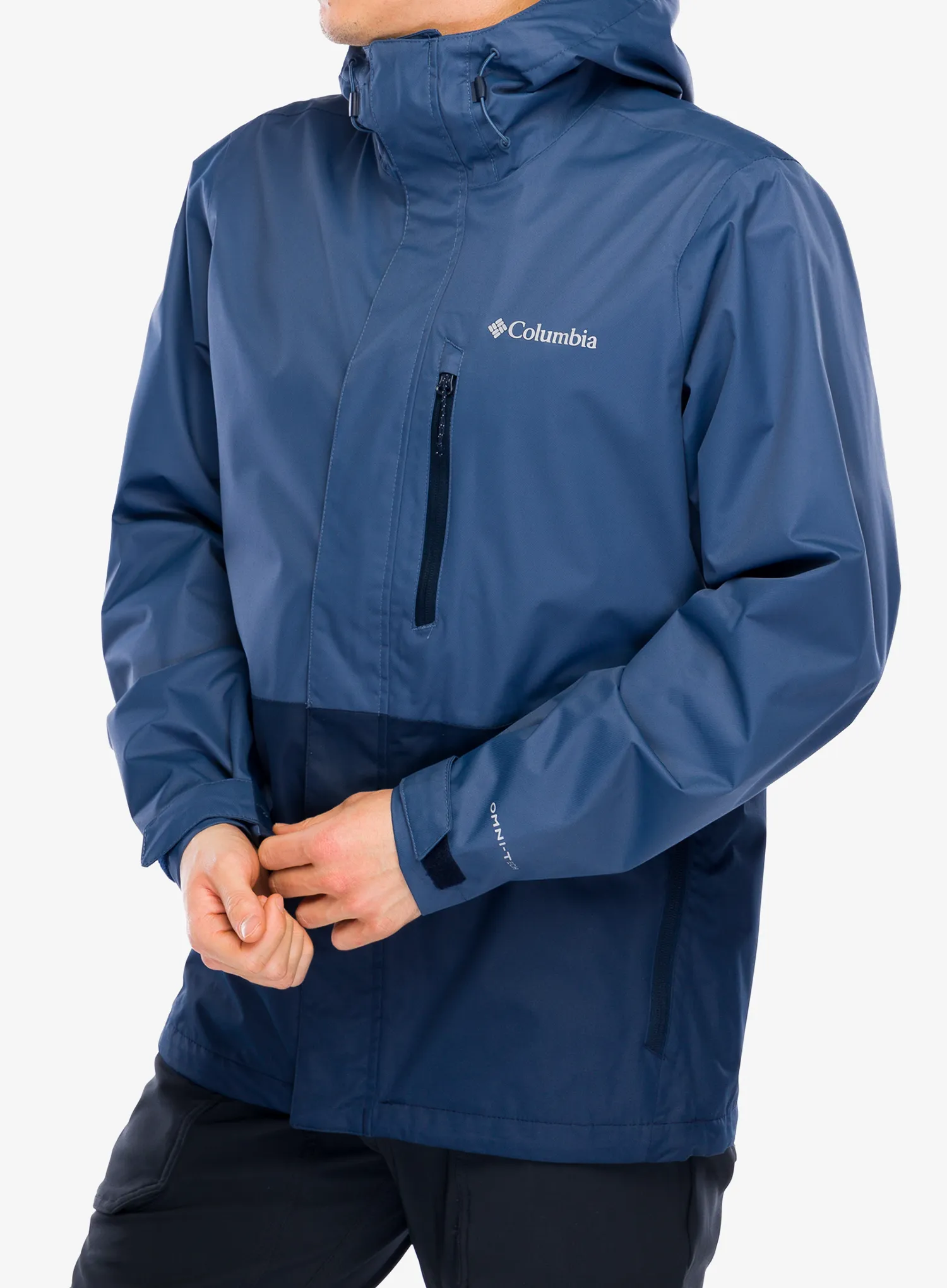 Kišna jakna Columbia Hikebound Jacket - dark mountain/collegiate navy