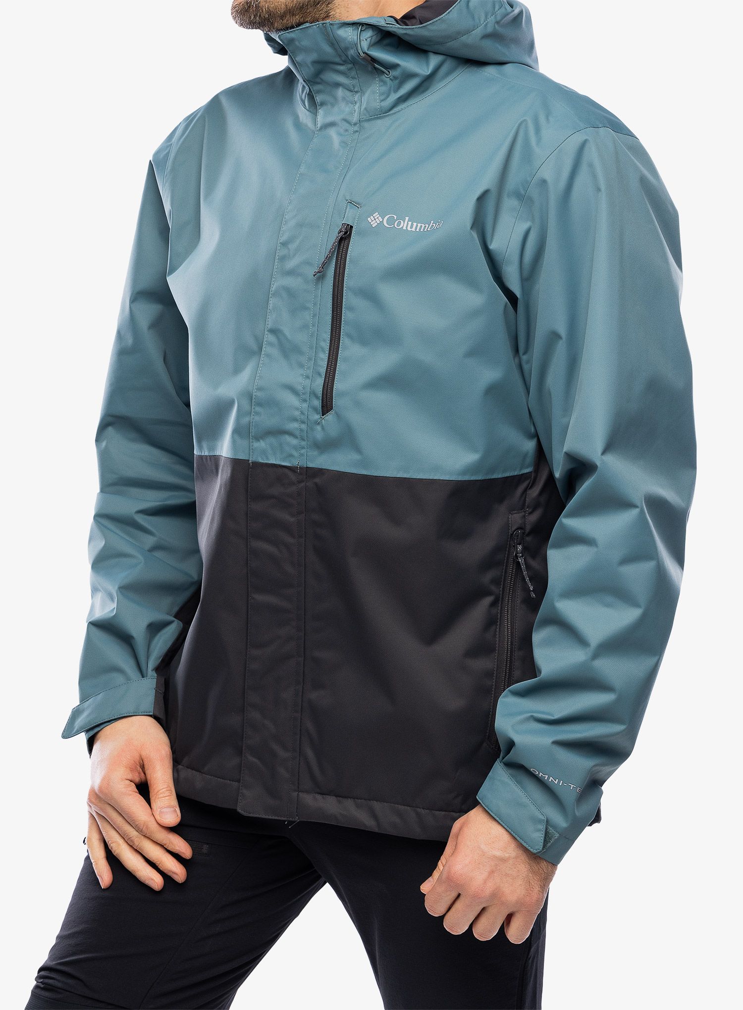 Kišna jakna Columbia Hikebound Jacket - metal/shark
