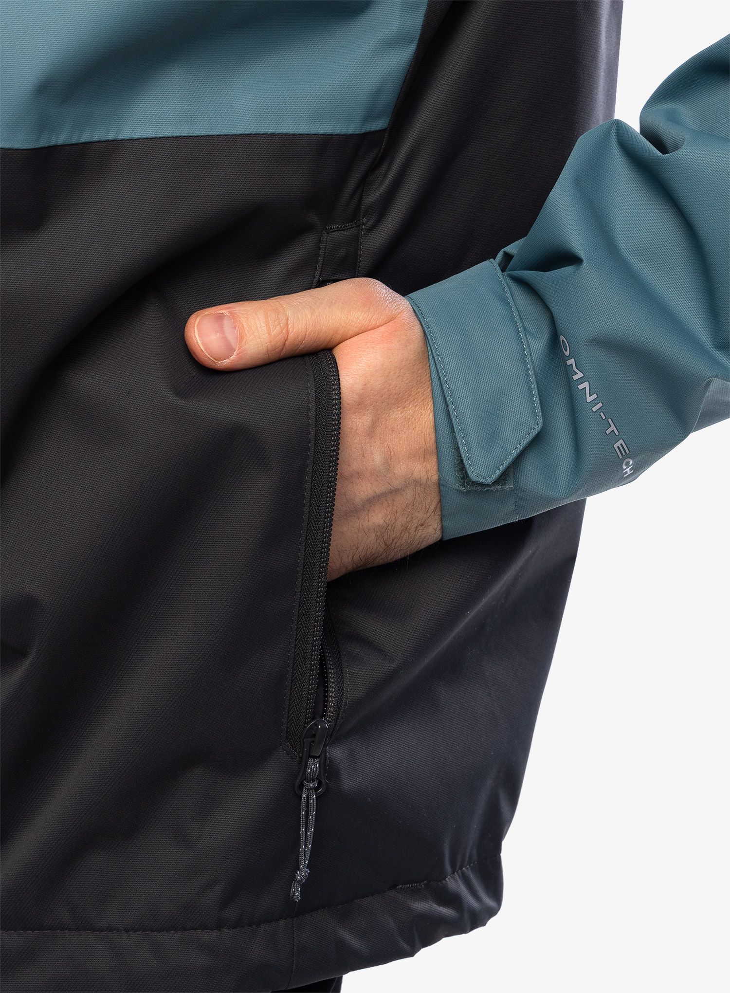 Kišna jakna Columbia Hikebound Jacket - metal/shark