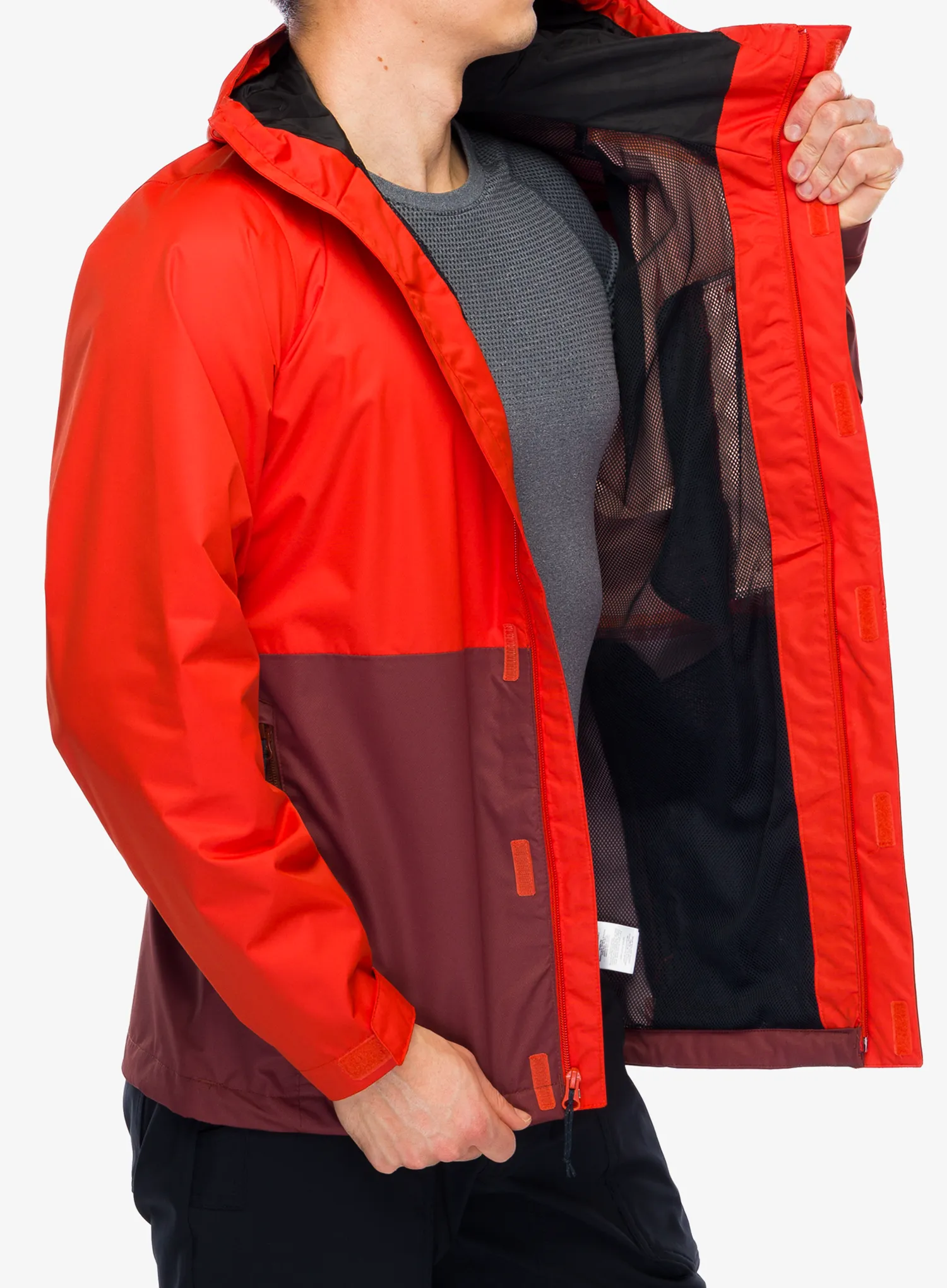 Kišna jakna Columbia Hikebound Jacket - spicy/spice