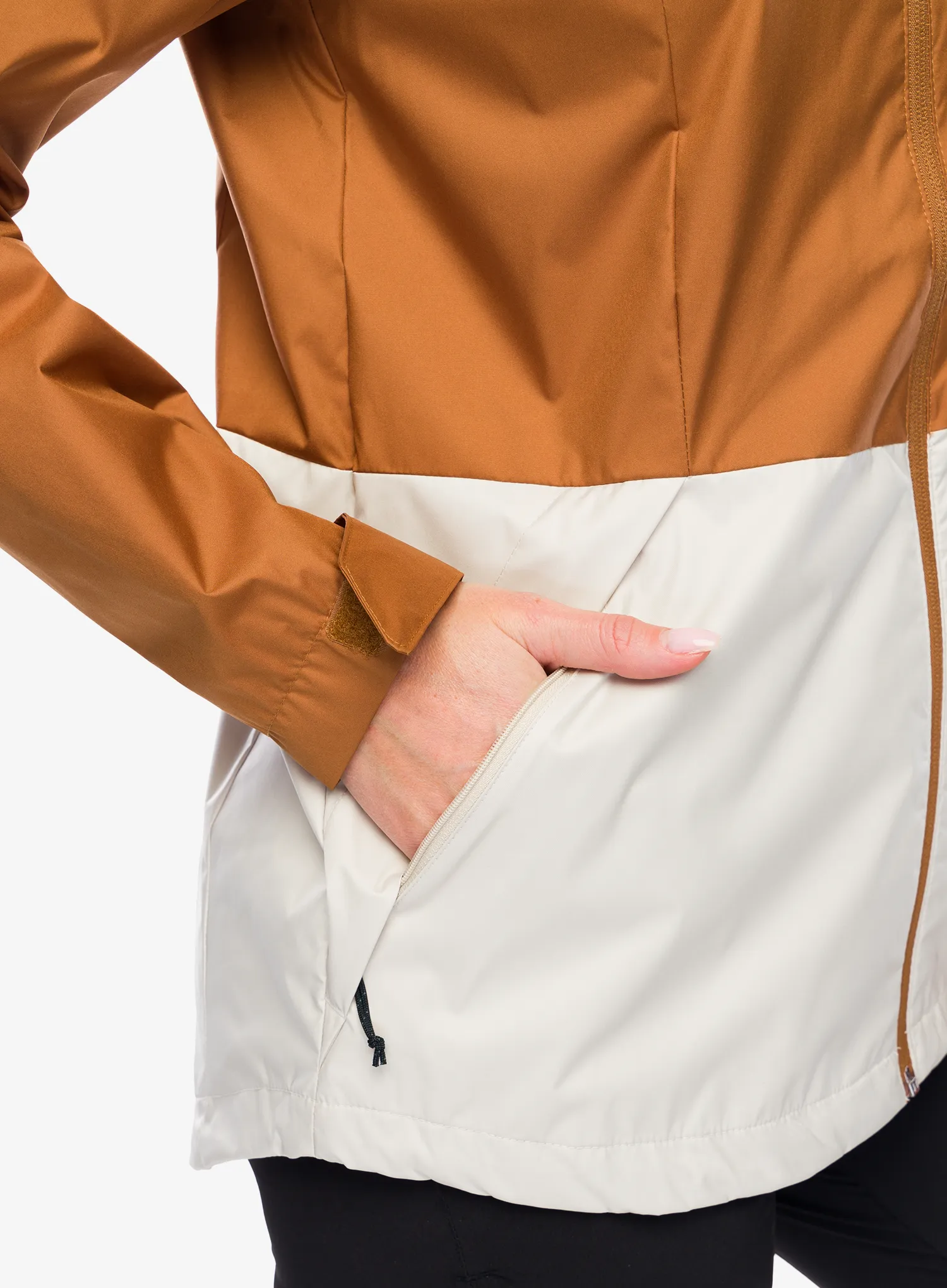 Ženska jakna Columbia Inner Limits III Jacket - camel brown/dark stone