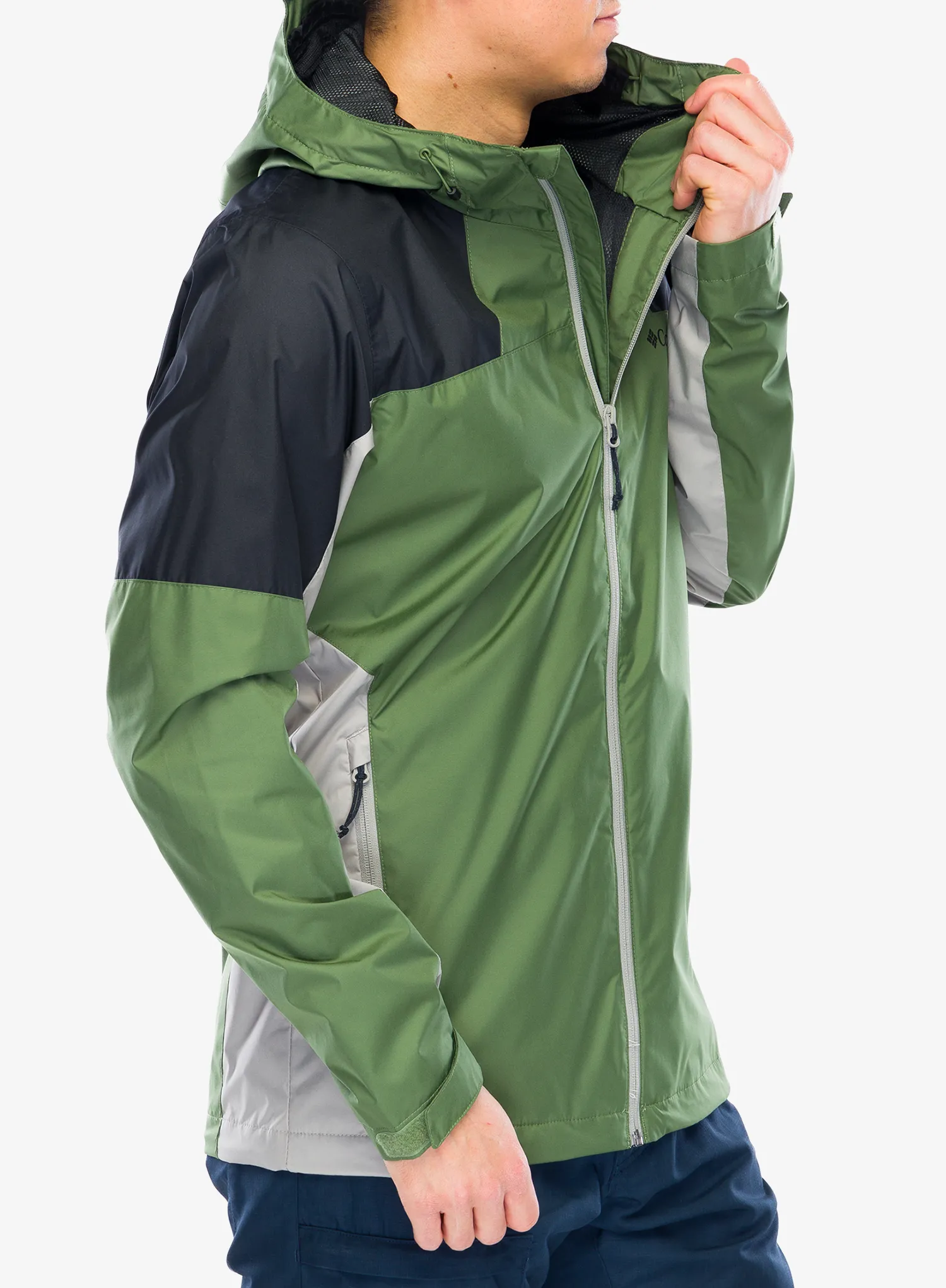 Kišna jakna Columbia Inner Limits III Jacket - canteen/black/flint grey