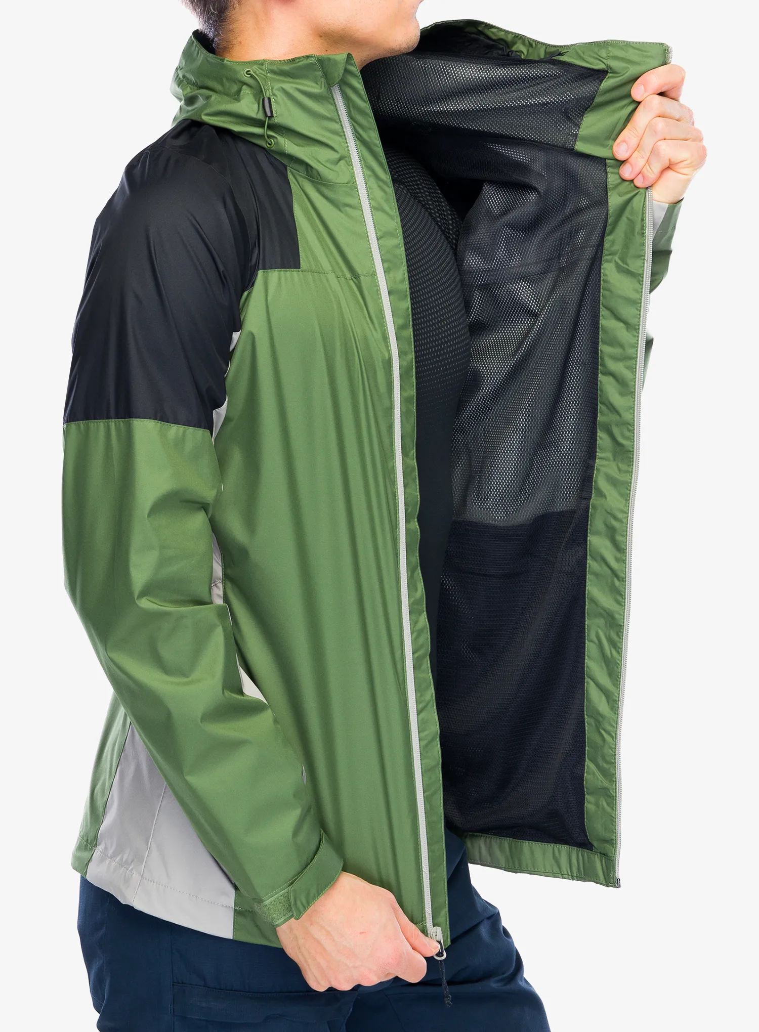 Kišna jakna Columbia Inner Limits III Jacket - canteen/black/flint grey