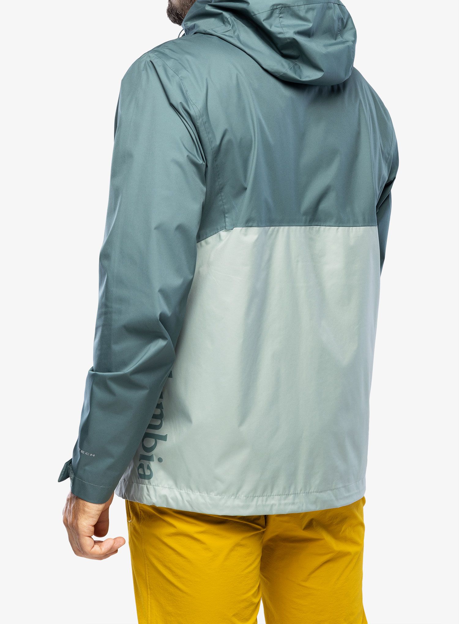 Kišna jakna Columbia Inner Limits II Jacket - niagara/metal