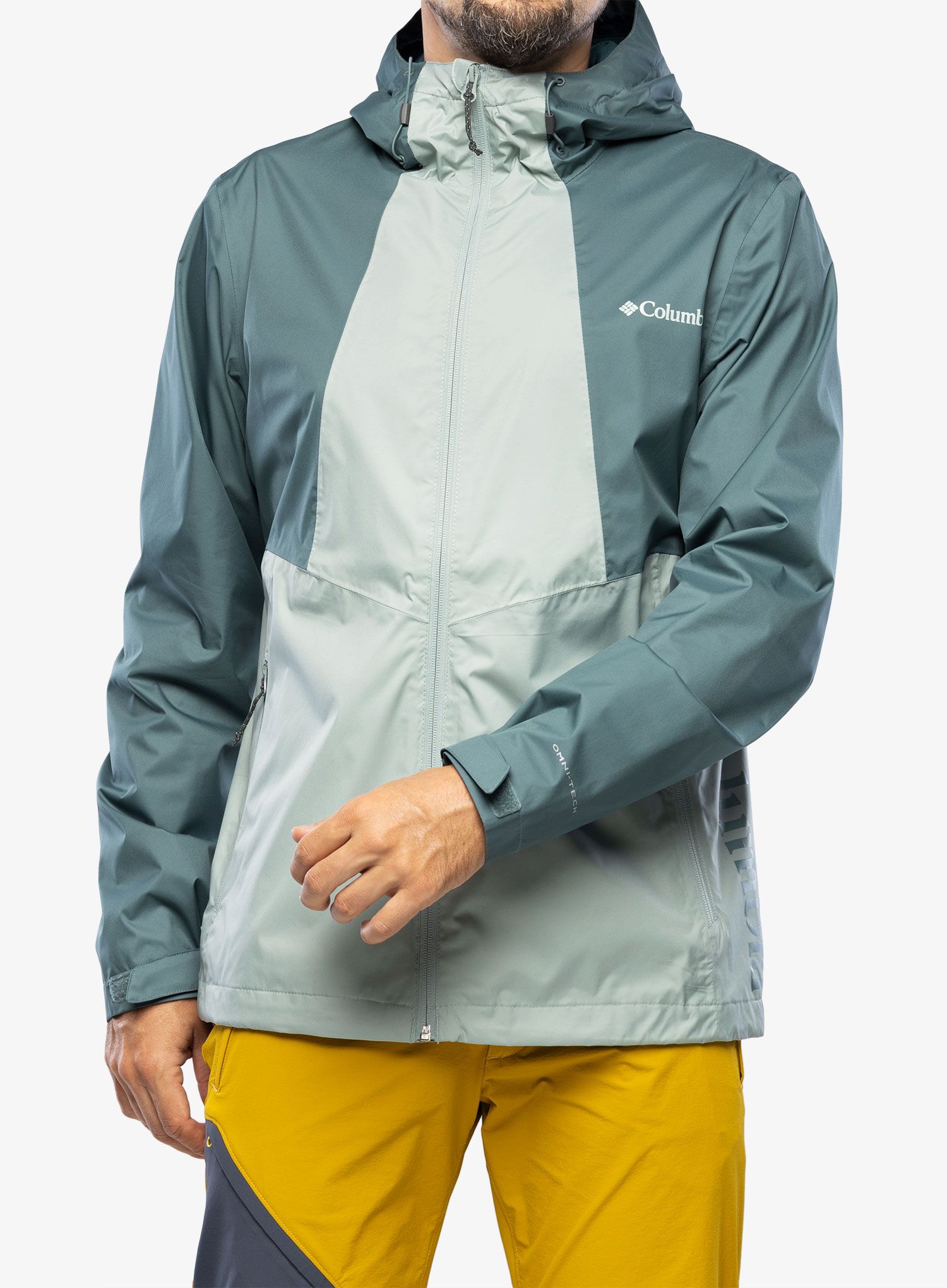 Kišna jakna Columbia Inner Limits II Jacket - niagara/metal