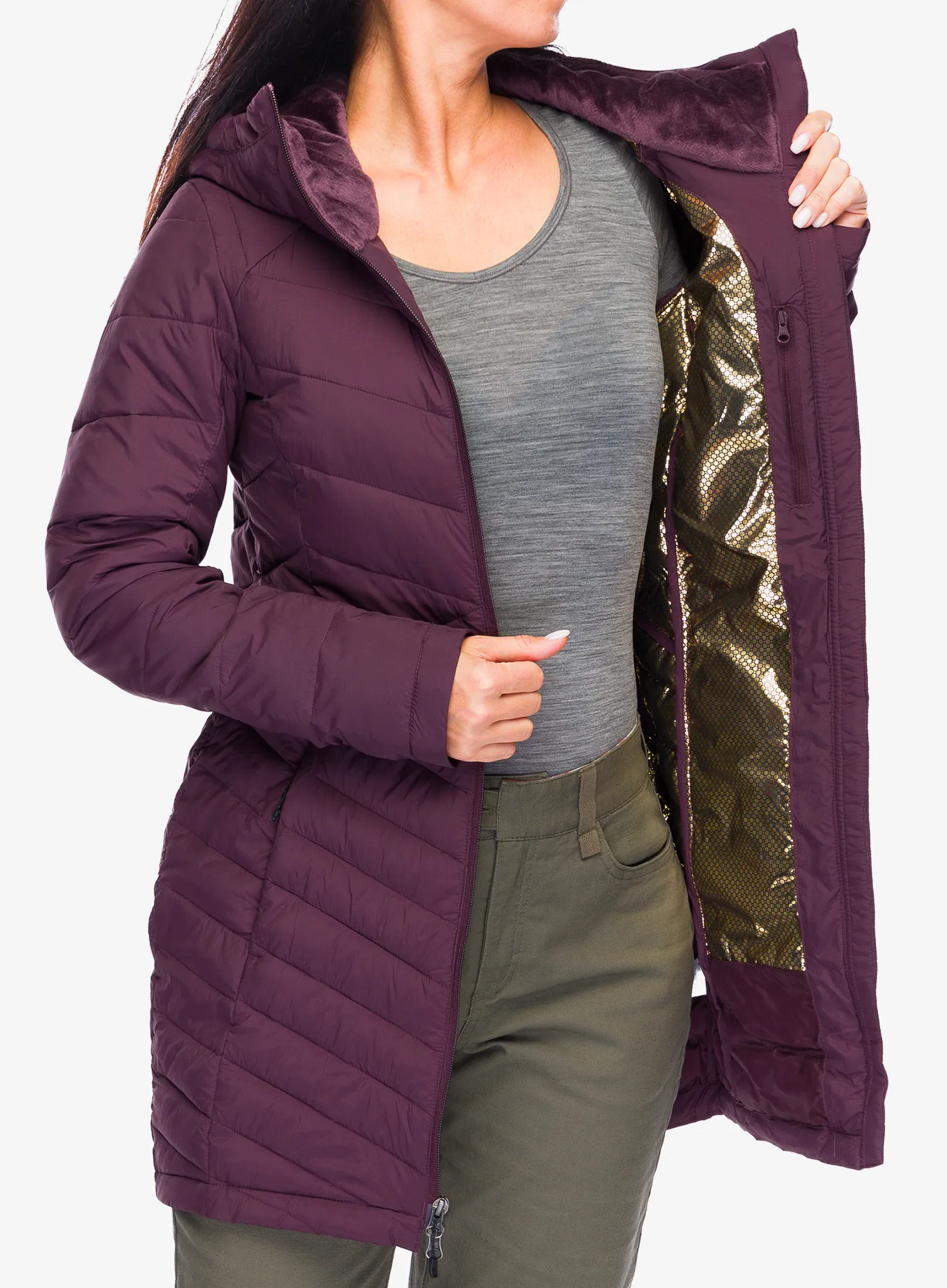 Ženski kaput Columbia Joy Peak II Mid Jacket - moonvista