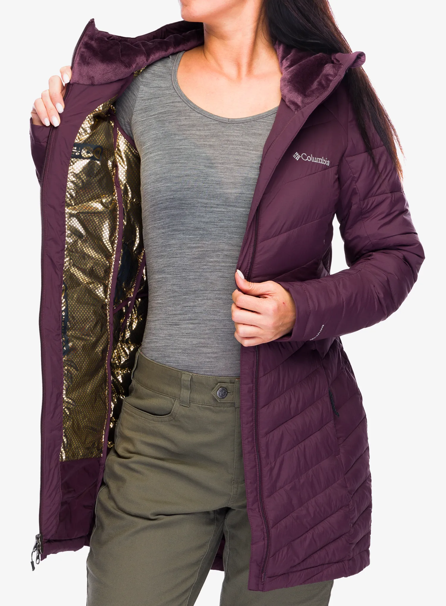 Ženski kaput Columbia Joy Peak II Mid Jacket - moonvista