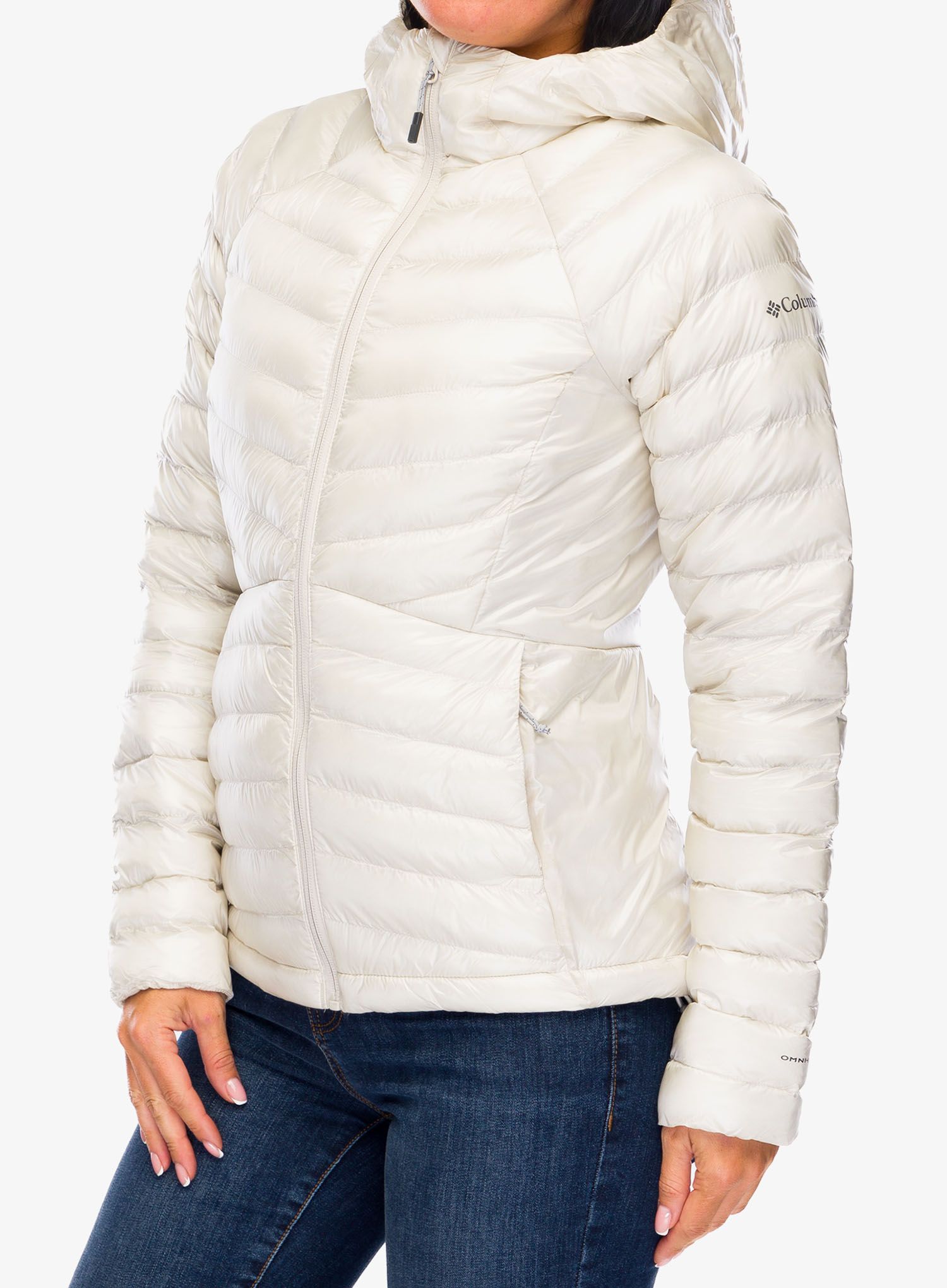 Ženska jakna Columbia Labyrinth Loop II Hooded Jacket - dark stone