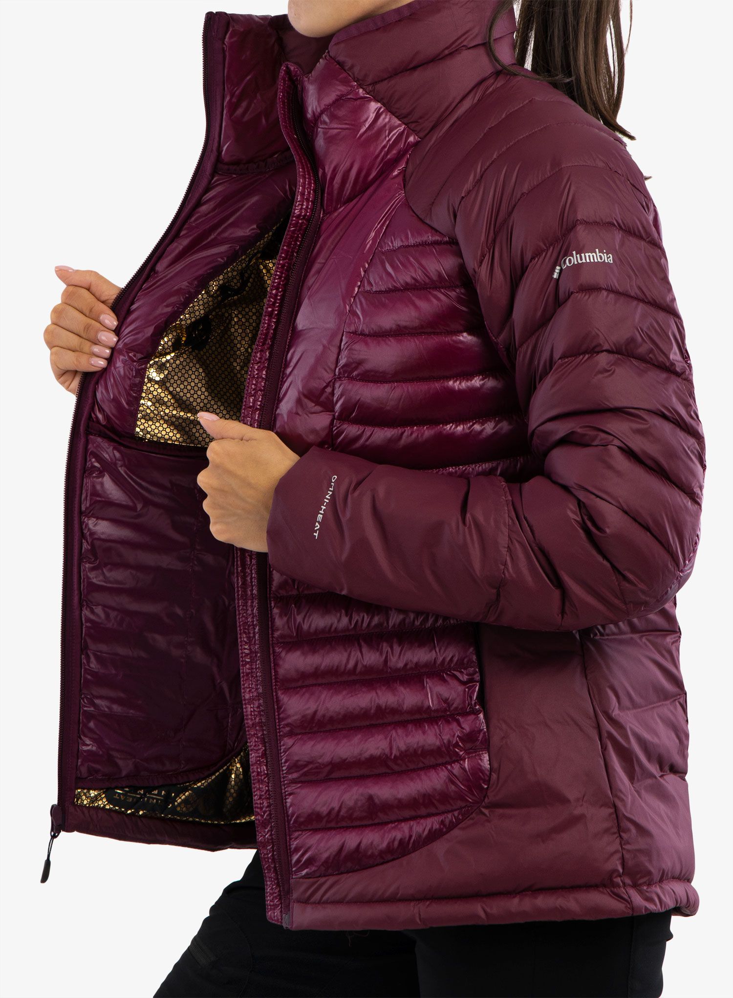 Ženska jakna Columbia Labyrinth Loop Jacket - marionberry