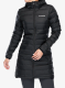 Ženski perjani kaput Columbia Lake 22 II Down Long Hooded Jacket - black