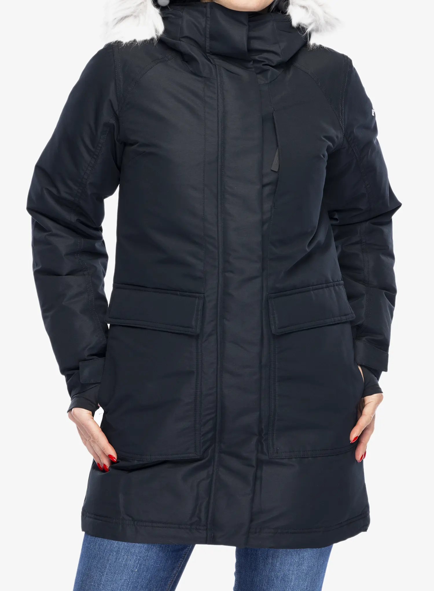 Ženski kaput Columbia Little Si II Insulated Parka - black