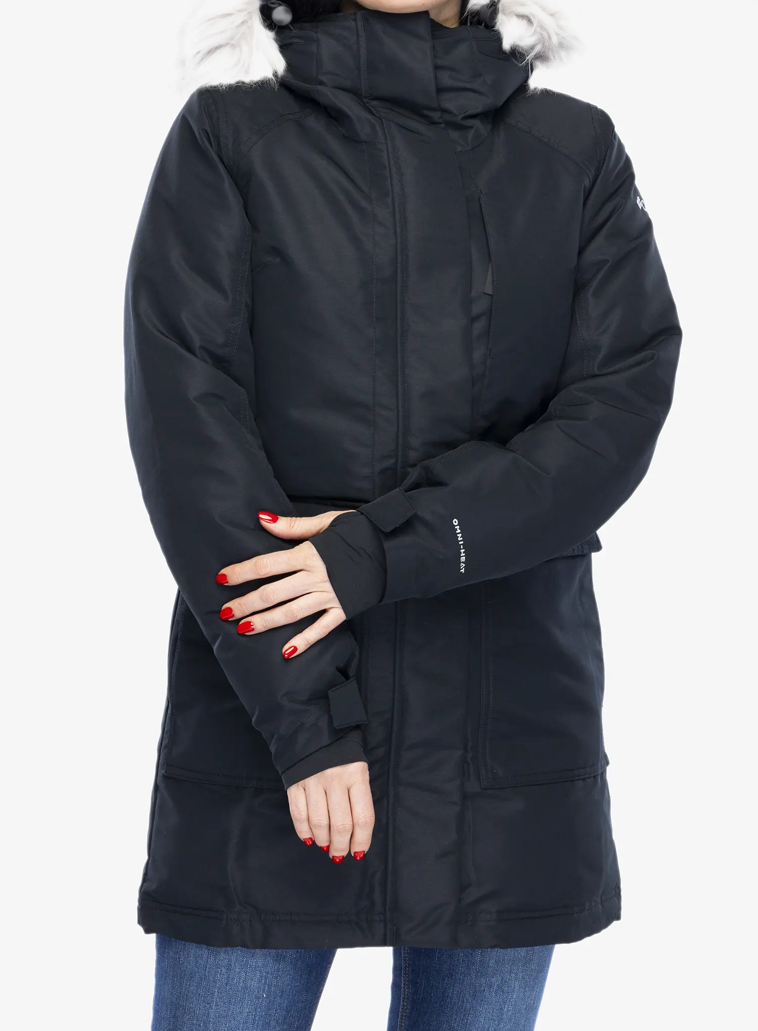Ženski kaput Columbia Little Si II Insulated Parka - black
