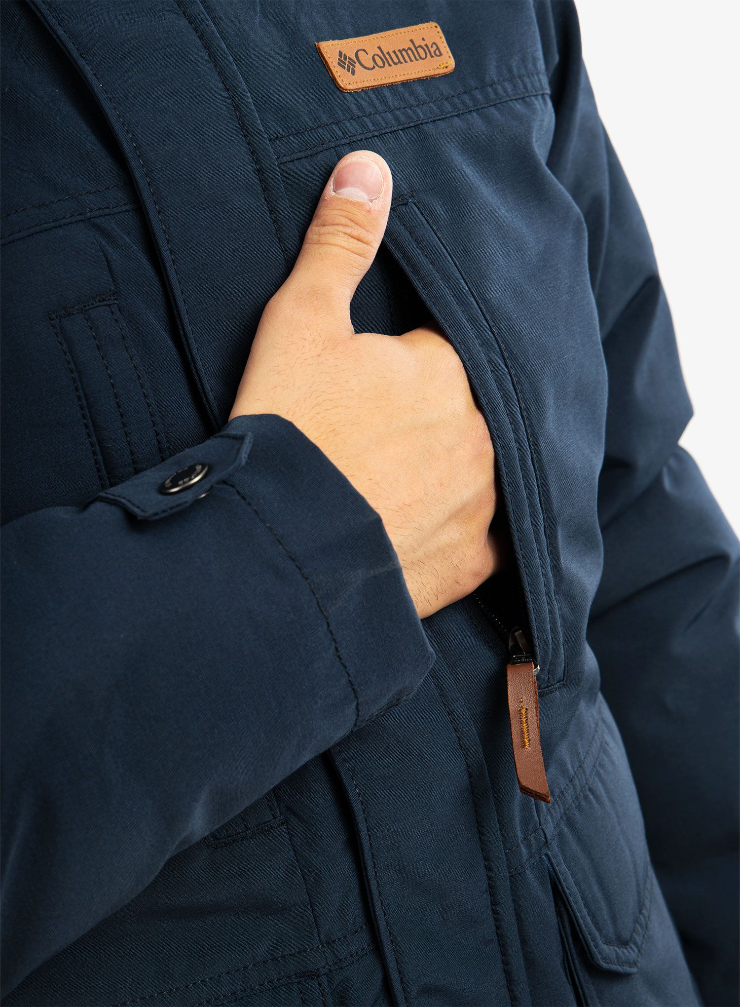 Zimska jakna Columbia Marquam Peak Jacket - collegiate navy