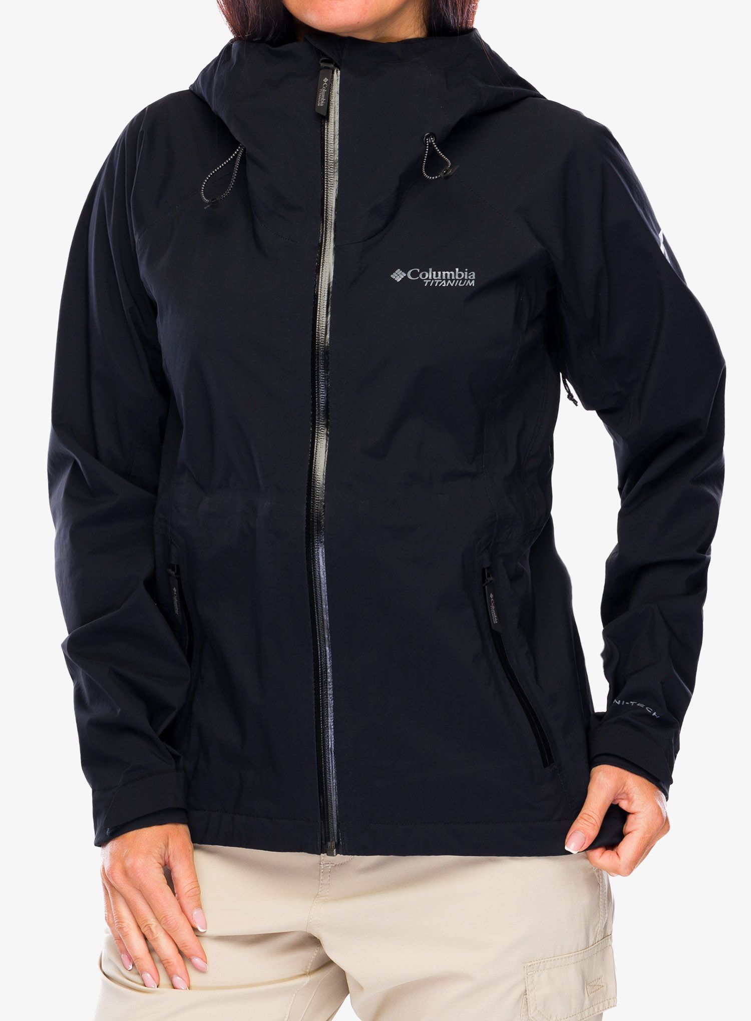 Ženska kišna jakna Columbia Mazama Trail Shell - black