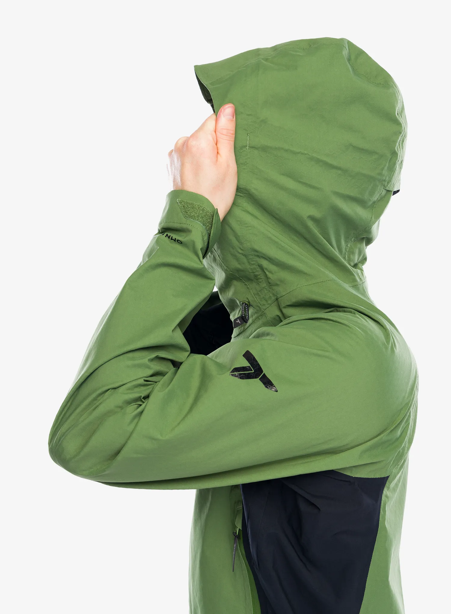 Kišna jakna Columbia Mazama Trail Shell - canteen/black