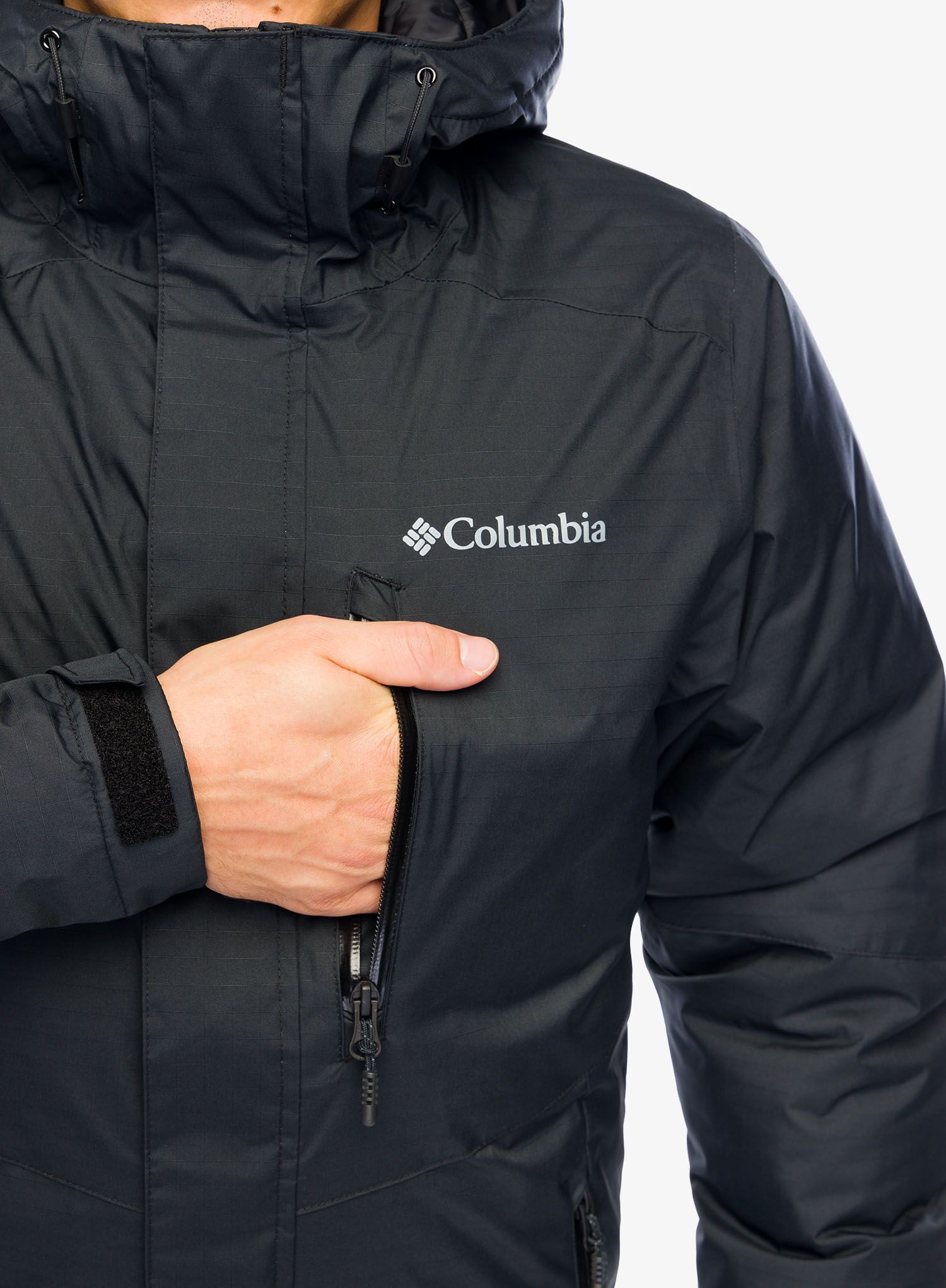 Jakna s postavom Columbia Oak Harbor II Insulated Jacket - black