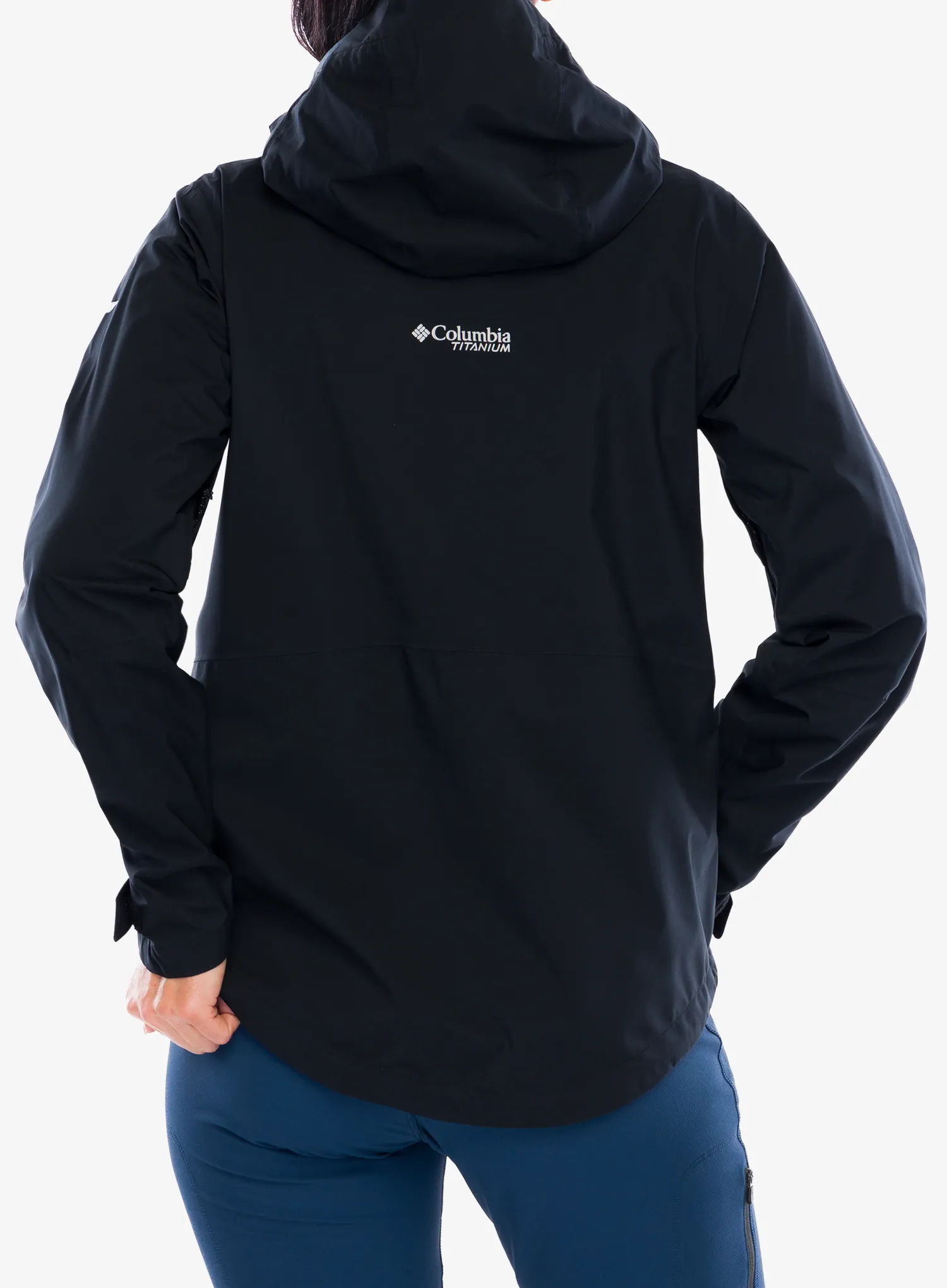 Ženska kišna jakna Columbia OmniTech AmpliDry II Shell - black