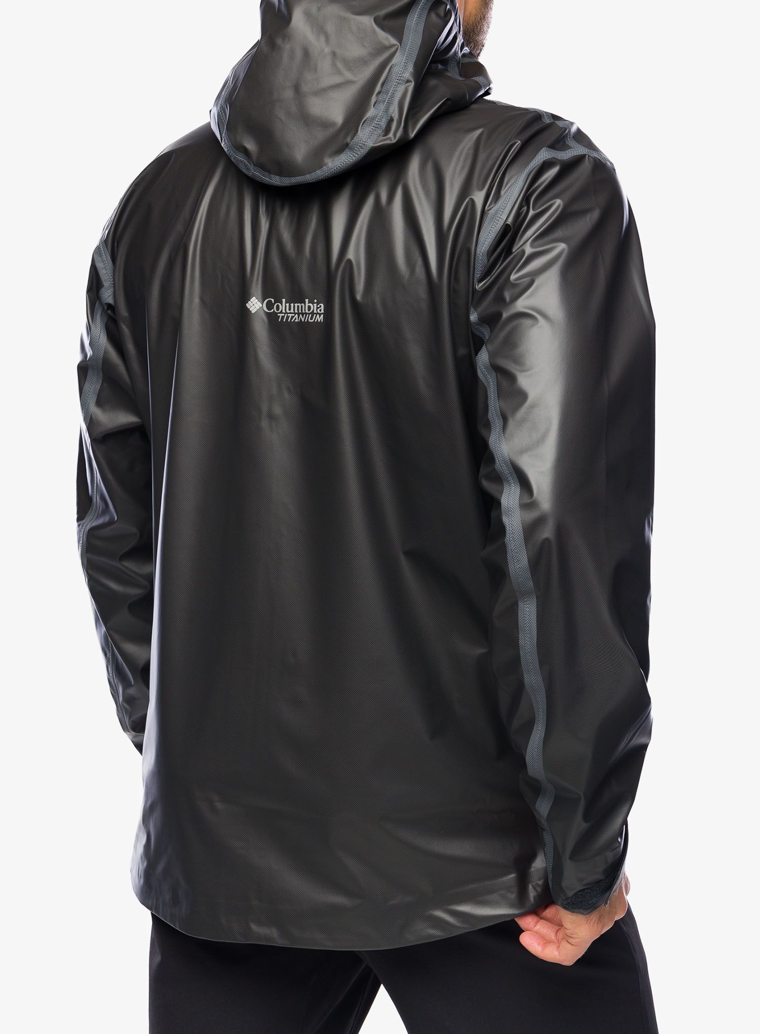 Kišna jakna Columbia OutDry Extreme Wyldwood Shell - black