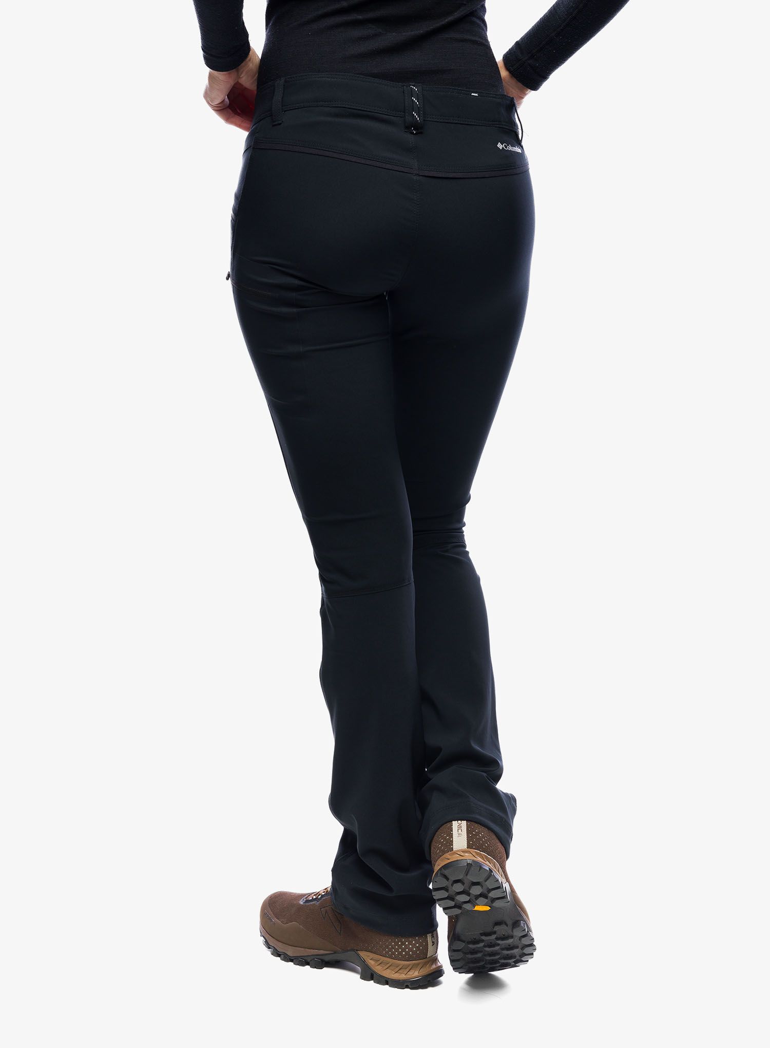 Ženske planinarske hlače Columbia Peak To Point Pant - black
