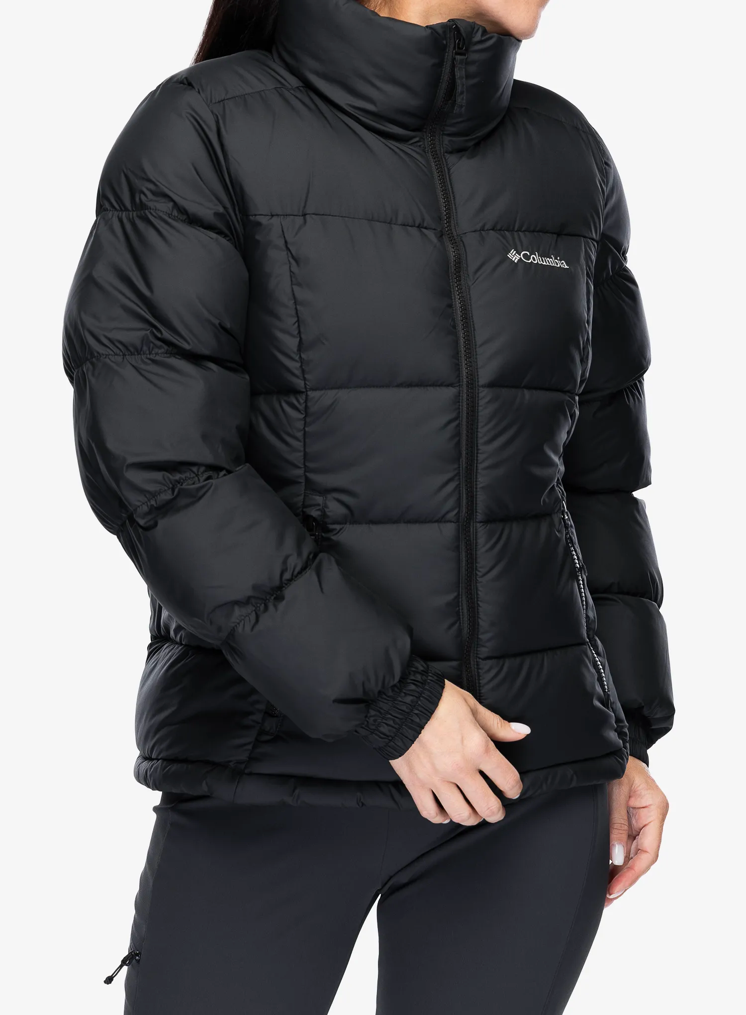 Jakna s postavom ženska Columbia Pike Lake Full Zip Jacket - black