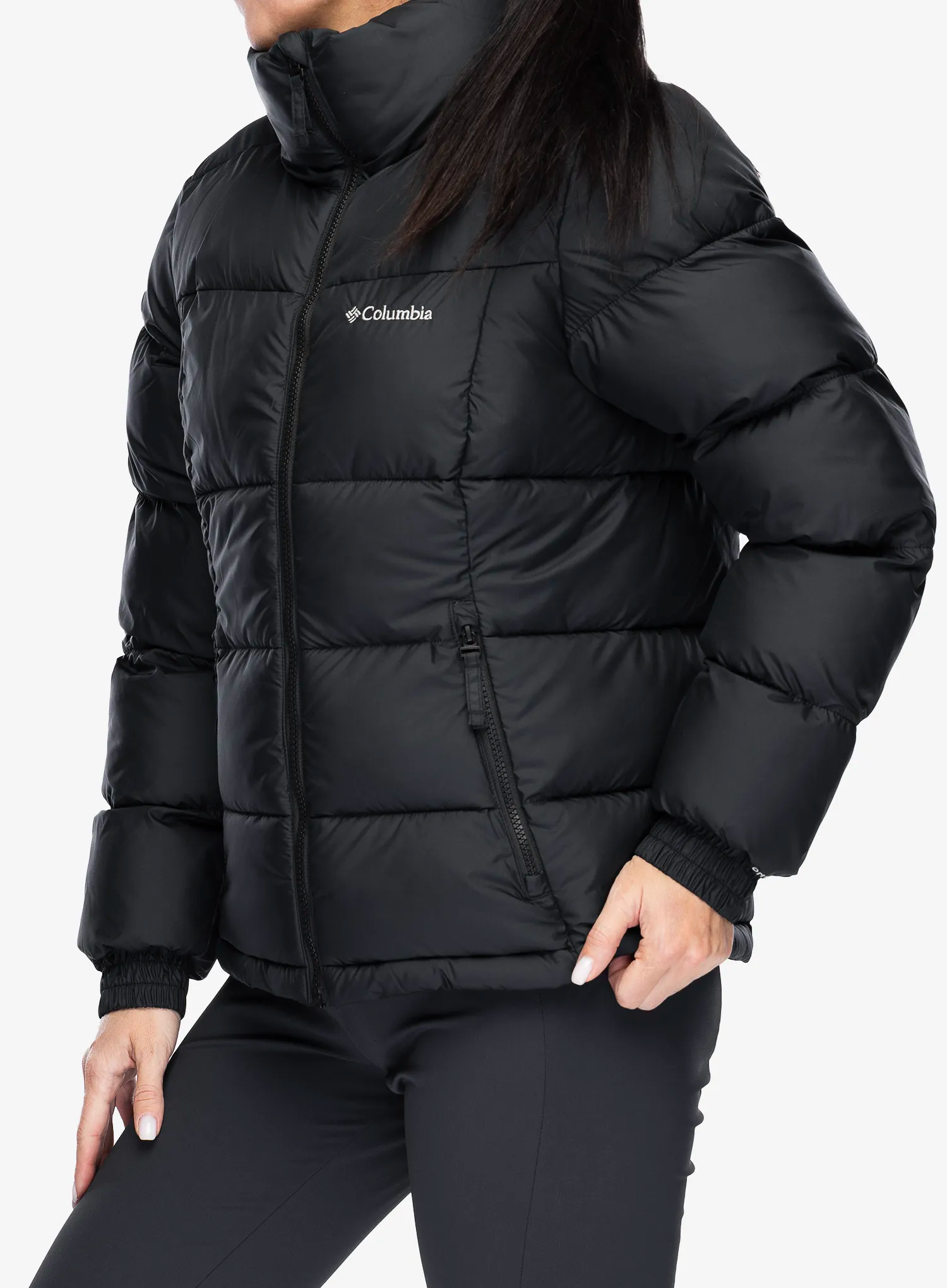 Jakna s postavom ženska Columbia Pike Lake Full Zip Jacket - black