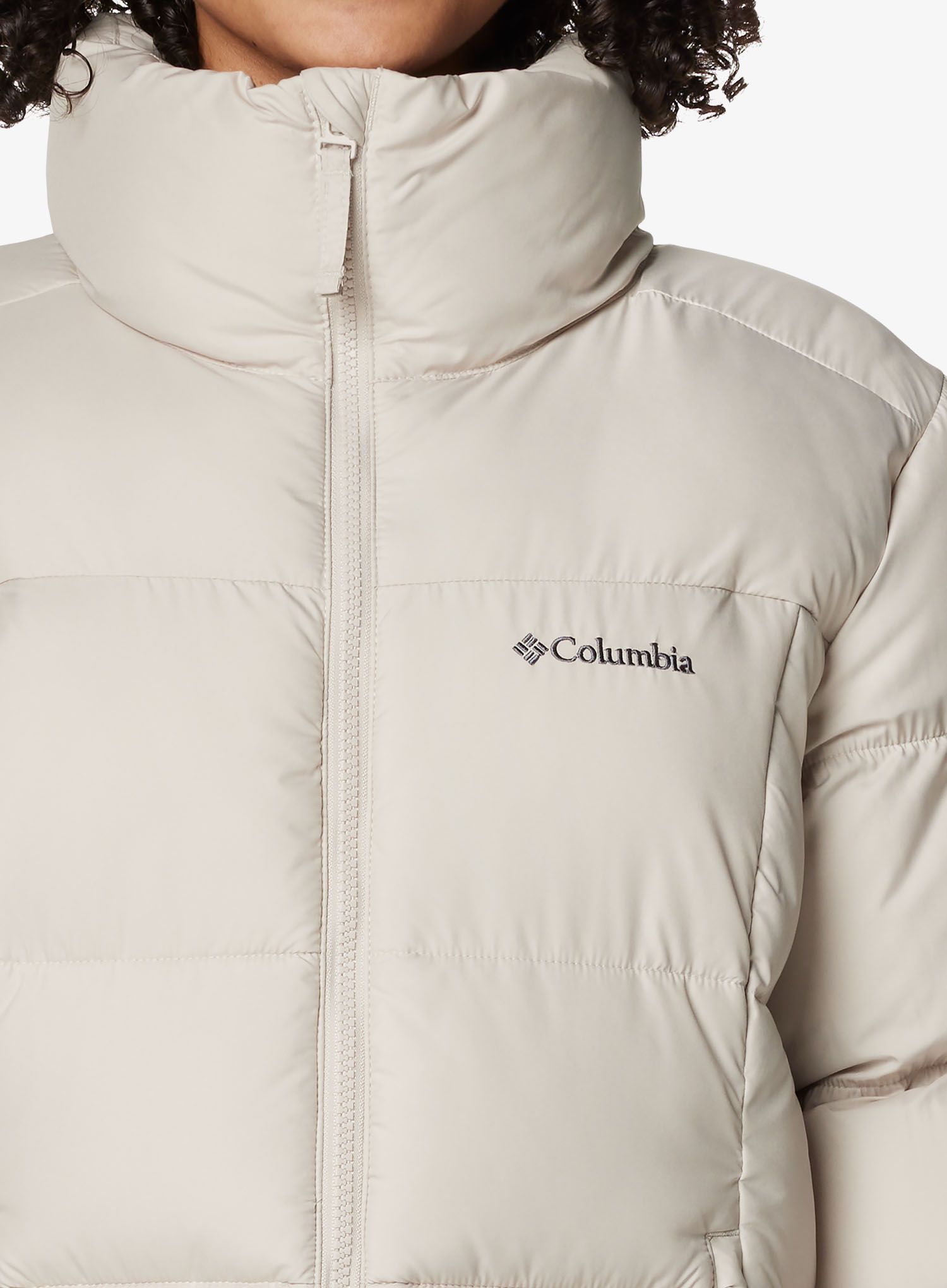 Jakna s postavom ženska Columbia Pike Lake Full Zip Jacket - dark stone