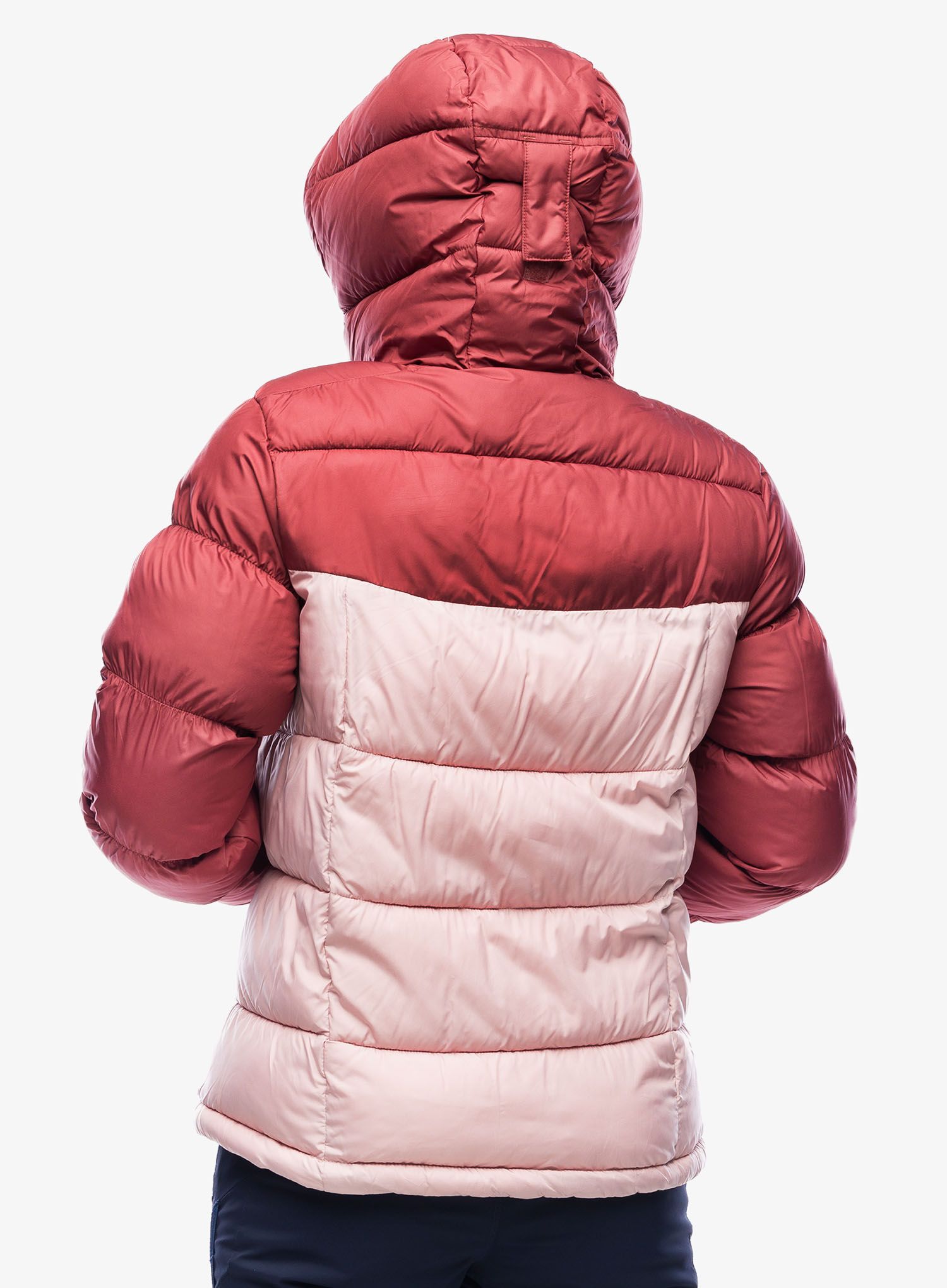 Jakna s postavom ženska Columbia Pike Lake II Insulated Jacket - beetroot/dusty pink