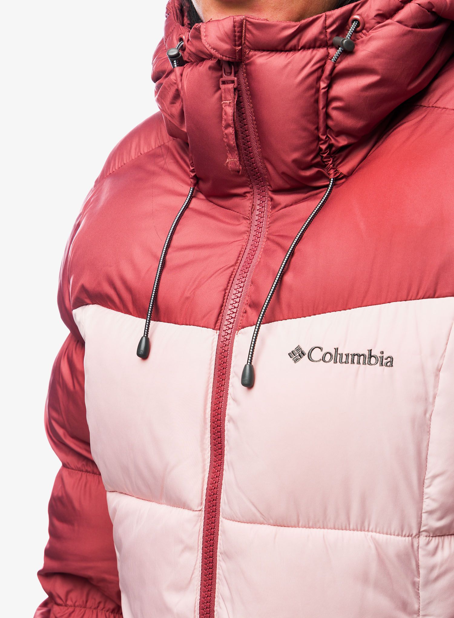 Jakna s postavom ženska Columbia Pike Lake II Insulated Jacket - beetroot/dusty pink