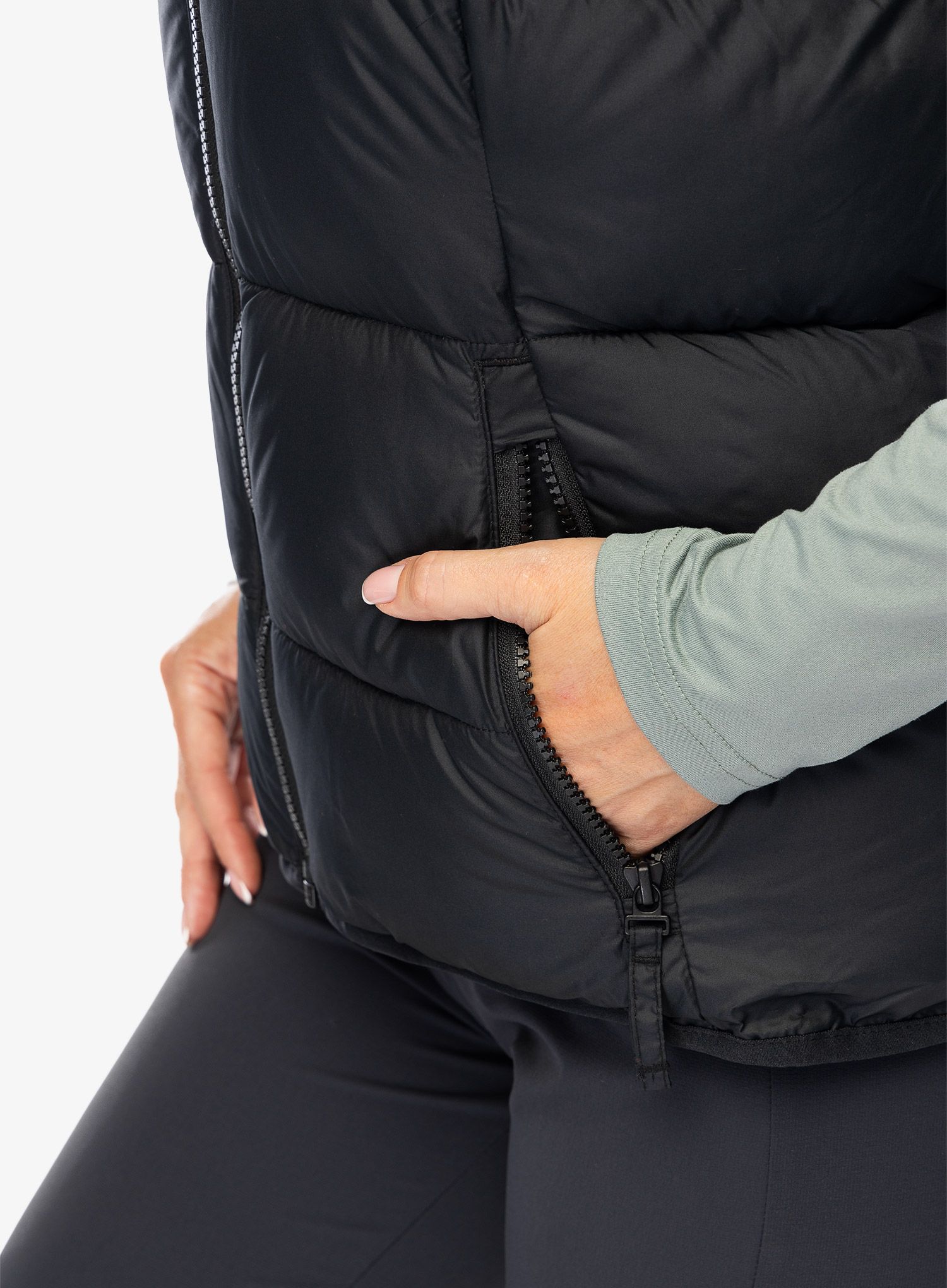 Ženski prsluk Columbia Pike Lake II Insulated Vest - black