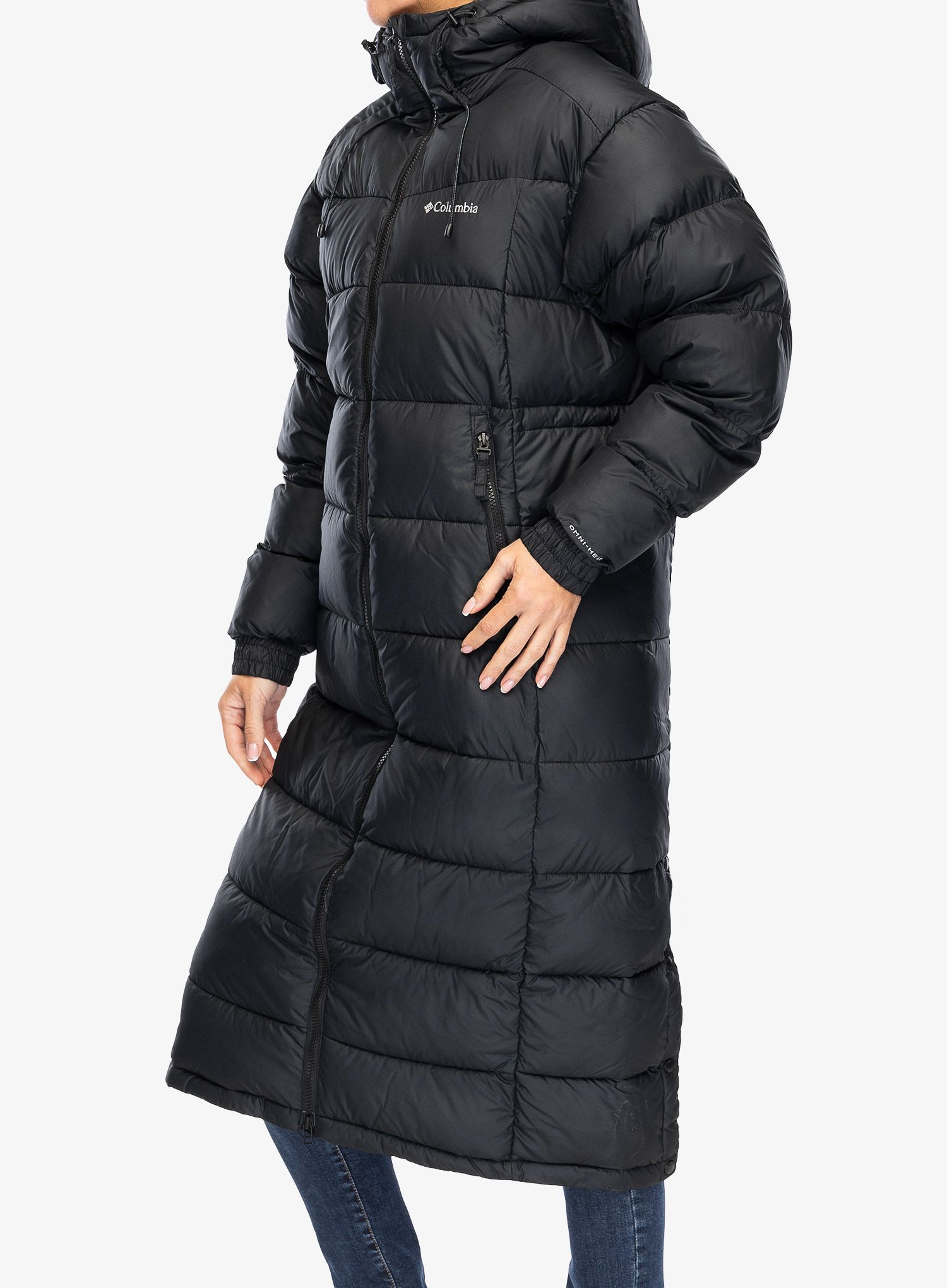 Ženski kaput Columbia Pike Lake II Long Jacket - black