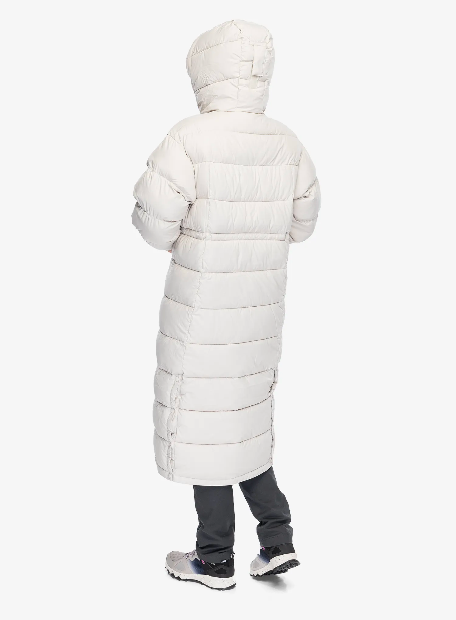 Ženski kaput Columbia Pike Lake II Long Jacket - dark stone