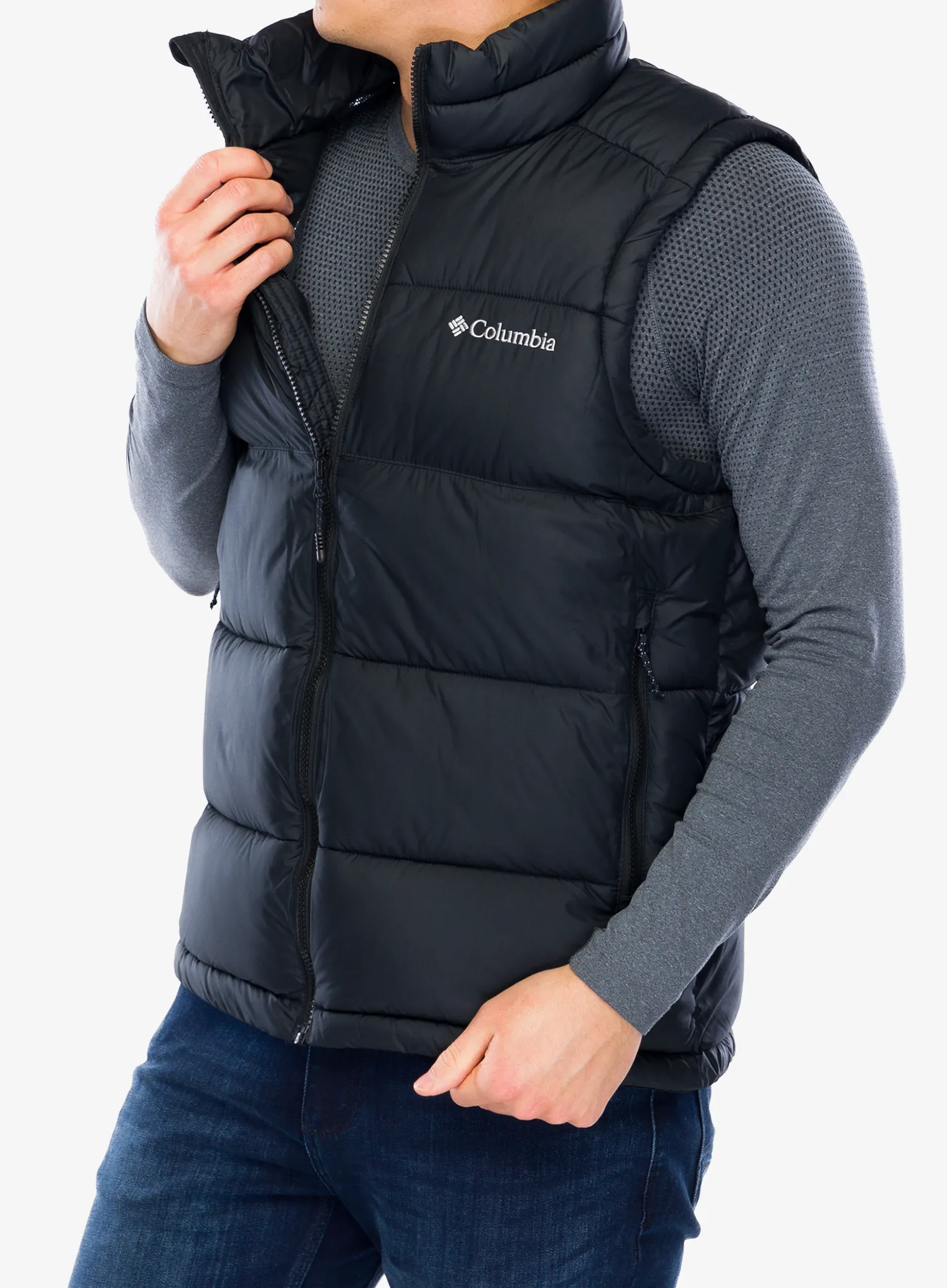 Prsluk s postavom Columbia Pike Lake II Vest - black