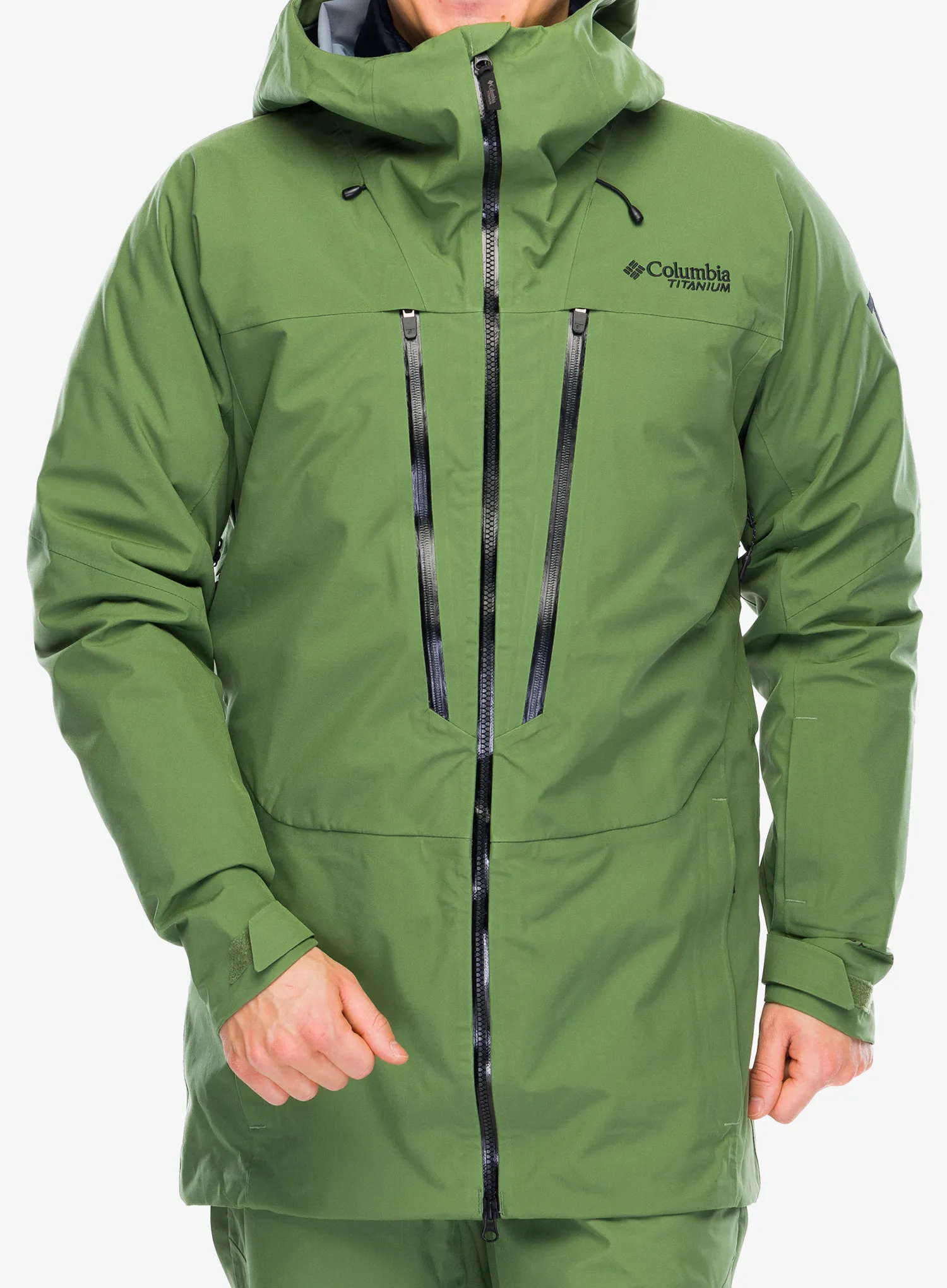 Skijaška jakna Columbia Platinum Peak II 3L Shell - canteen