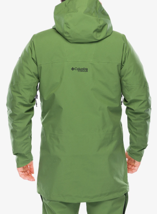 Skijaška jakna Columbia Platinum Peak II 3L Shell - canteen