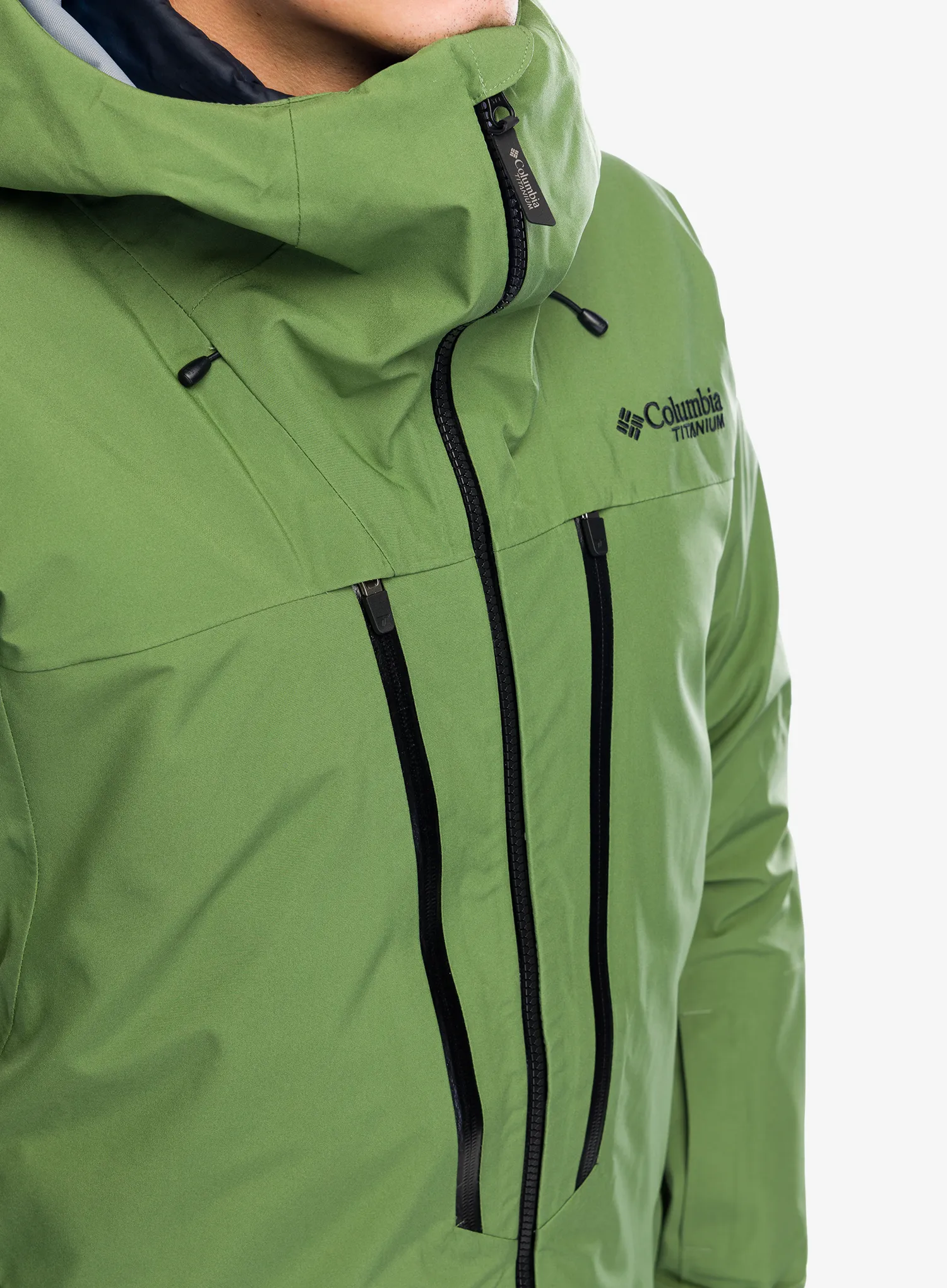 Skijaška jakna Columbia Platinum Peak II 3L Shell - canteen