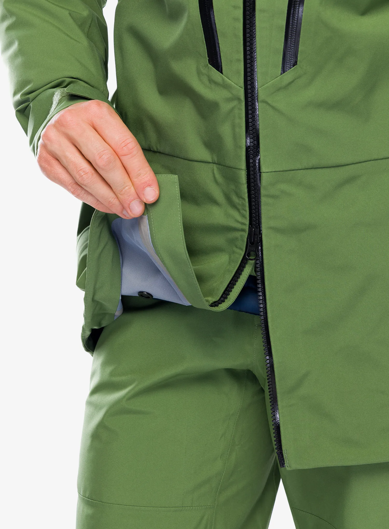 Skijaška jakna Columbia Platinum Peak II 3L Shell - canteen