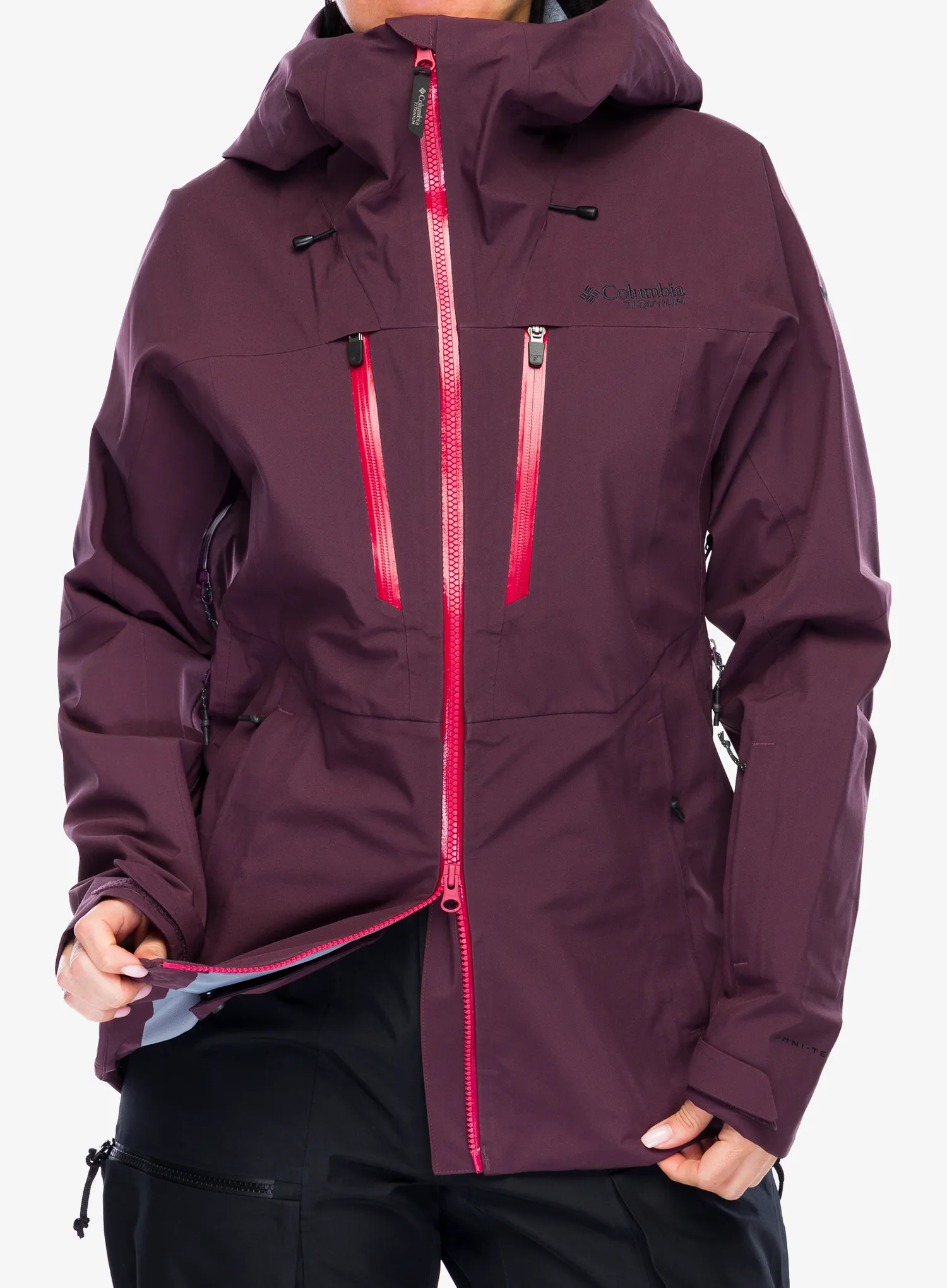 Ženska jakna Columbia Platinum Peak II 3L Shell - moonvista