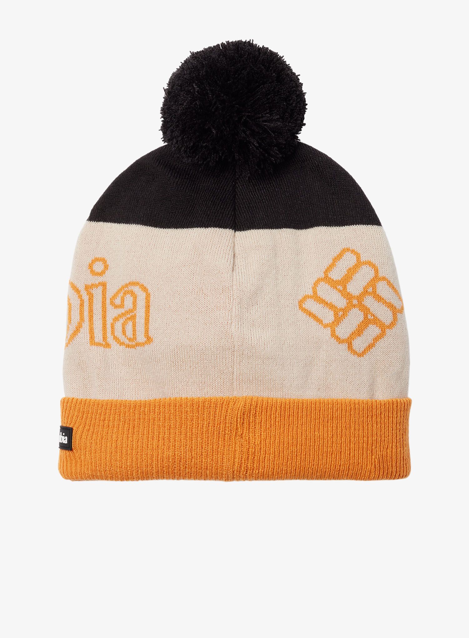 Zimska kapa Columbia Polar Powder II Beanie - black/dark stone/sunstone