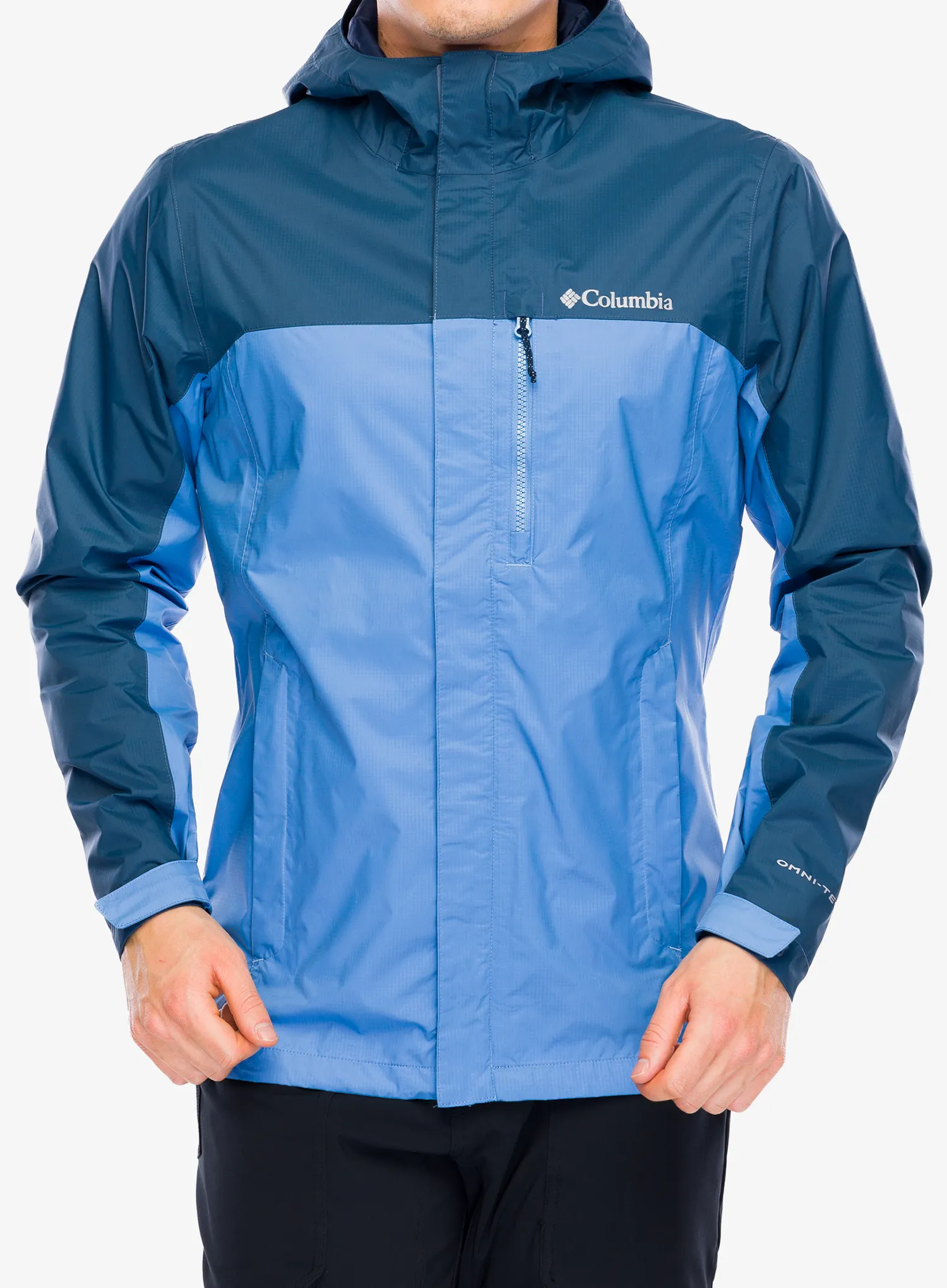 Kišna jakna Columbia Pouring Adventure II Jacket - skyler/dark mountain