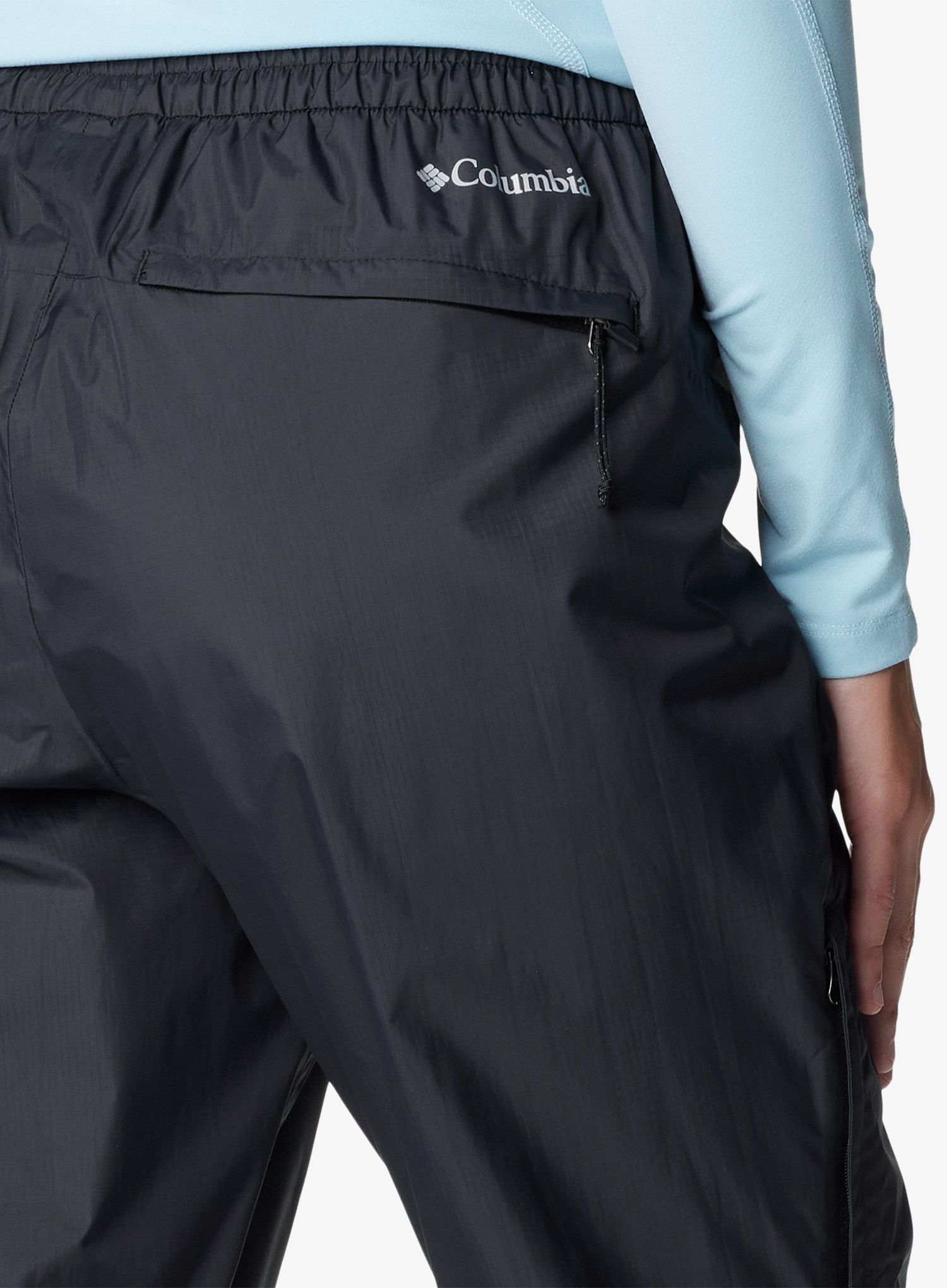 Ženske kišne hlače Columbia Pouring Adventure II Pant - black