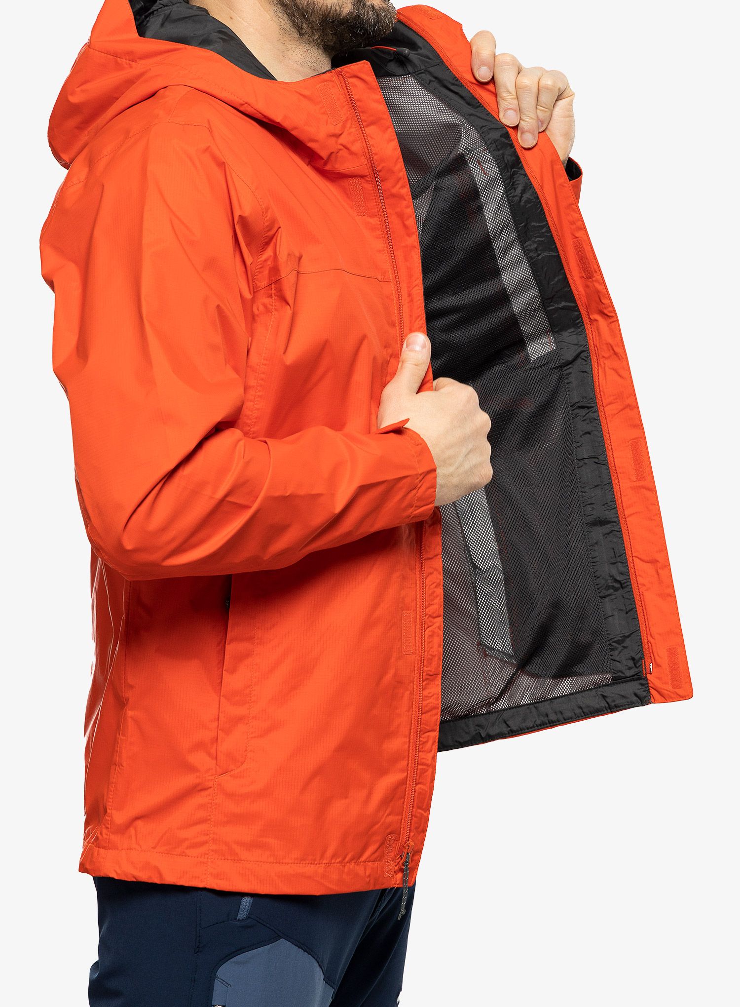 Kišna jakna Columbia Pouring Adventure II Jacket - spicy