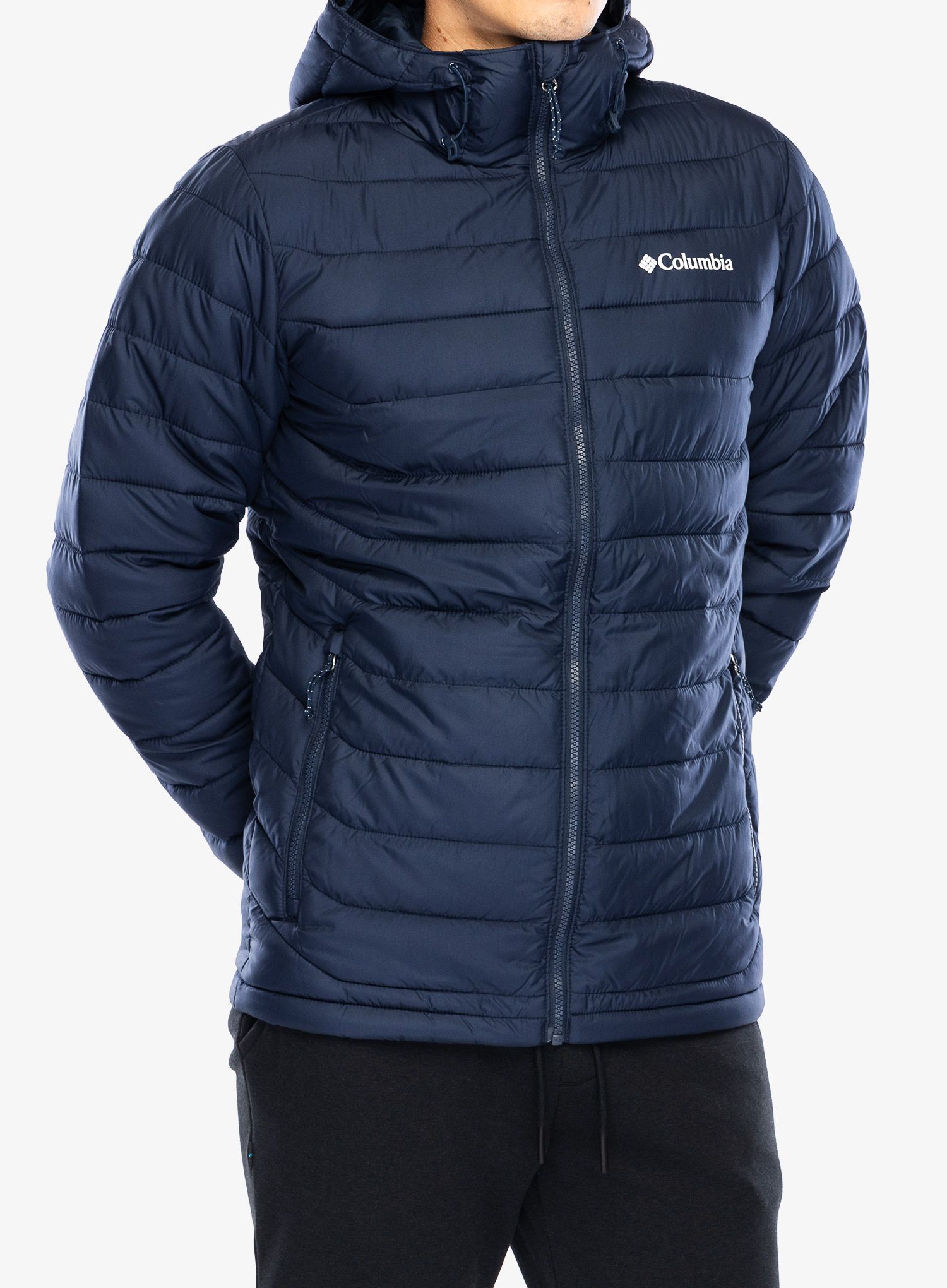 Jakna Columbia Powder Lite II Hooded Jacket - collegiate navy